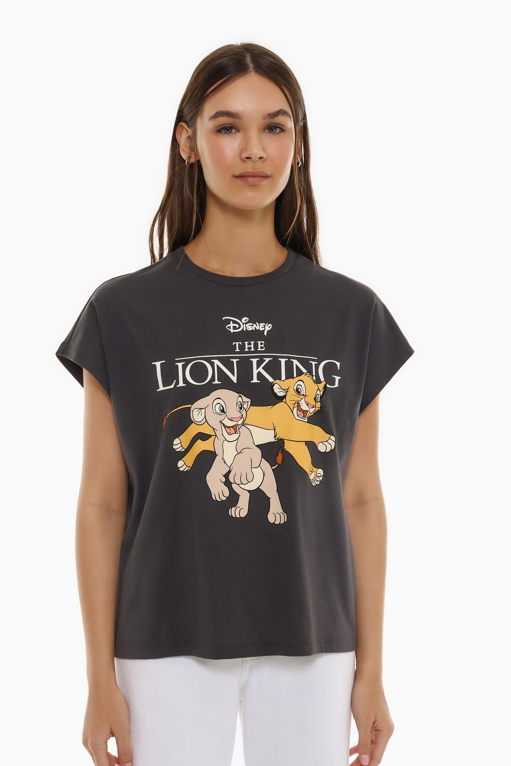 Simba and Nala Disney T shirt T shirts CLOTHING Woman Lefties UAE Dubai Sharjah Ajman UAQ Fujairah