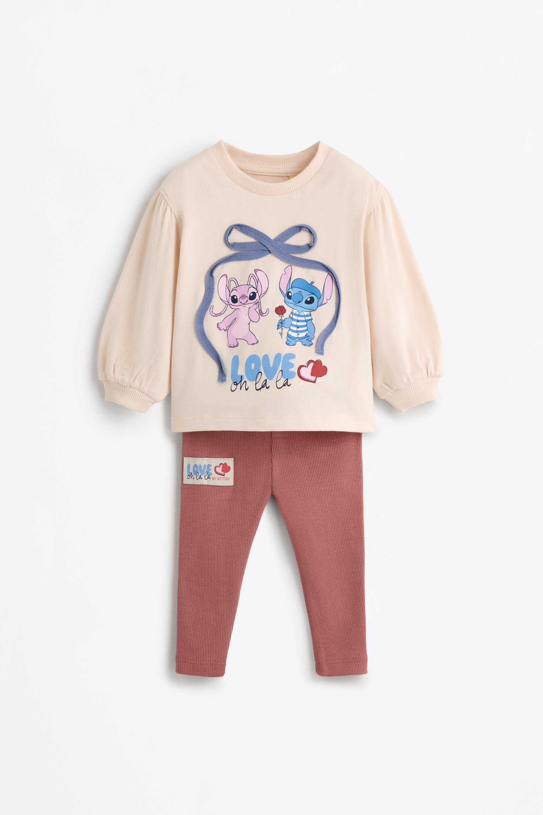 Set Ángel y Stitch ©Disney camiseta y legging