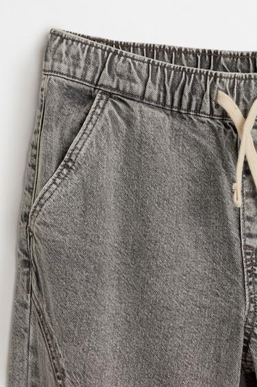 Balloon-fit jogger jeans — GREY 4