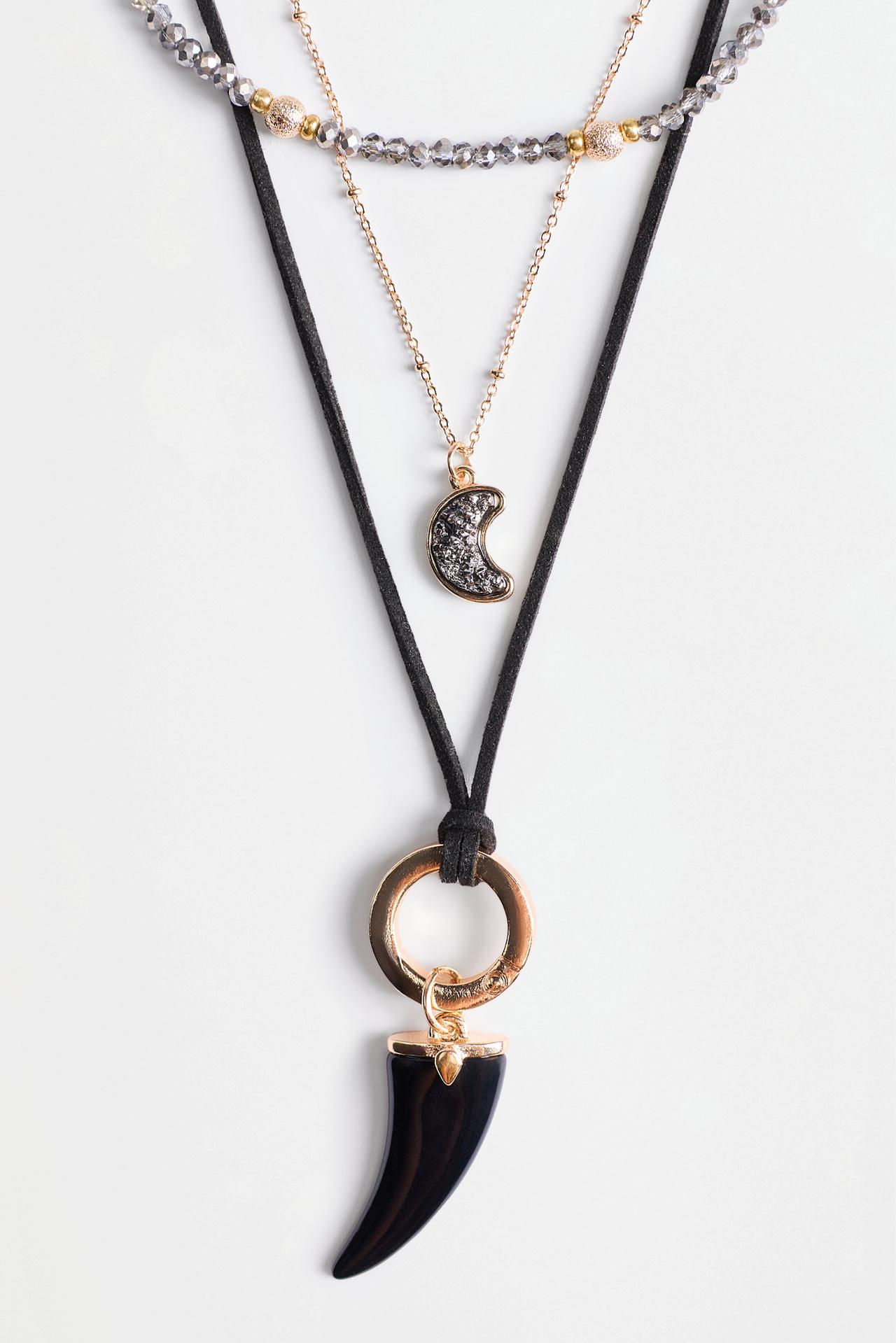 Assorted necklaces (3-pack) — GOLDEN