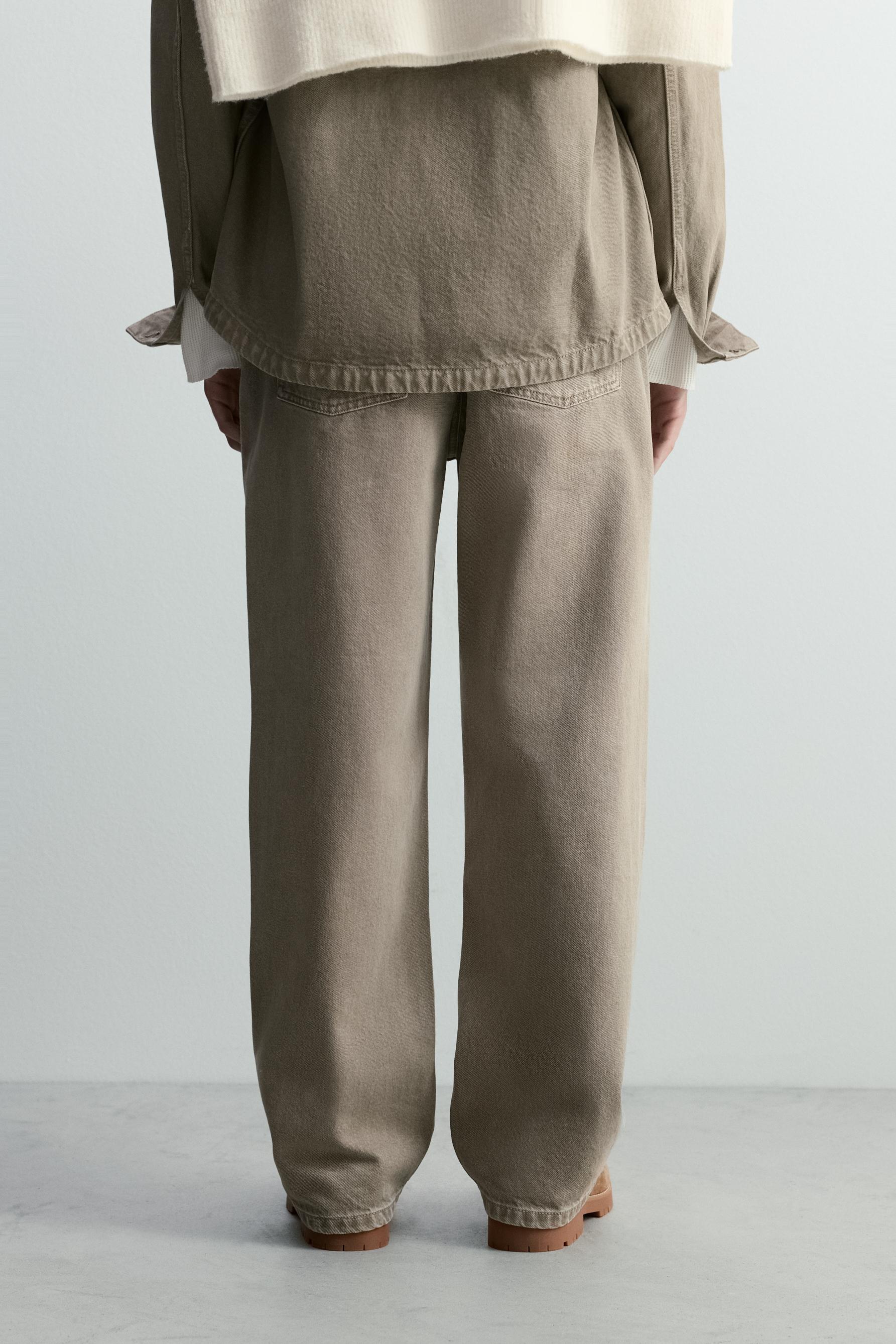 Baggy jeans — DARK CAMEL