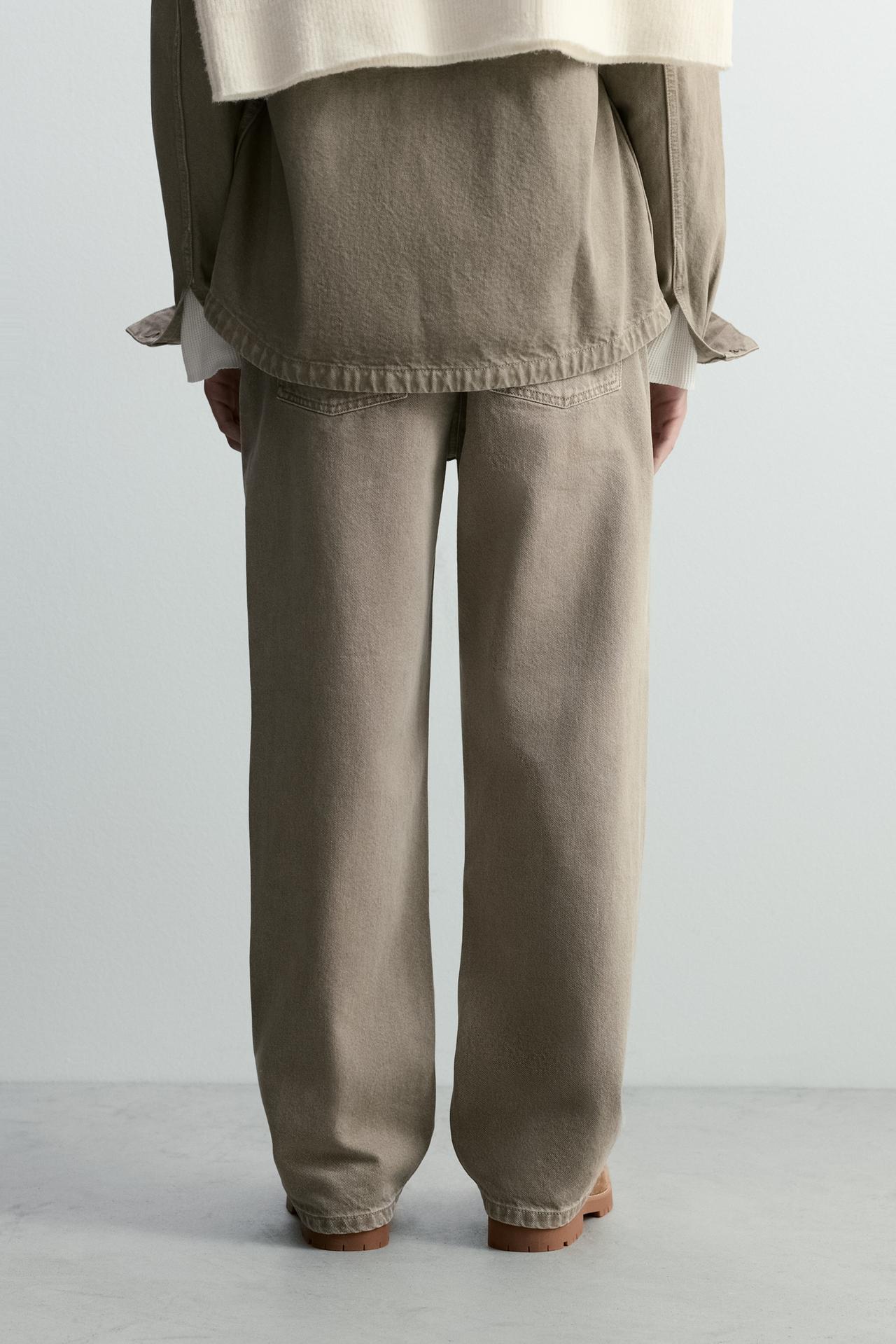 Baggy jeans — DARK CAMEL