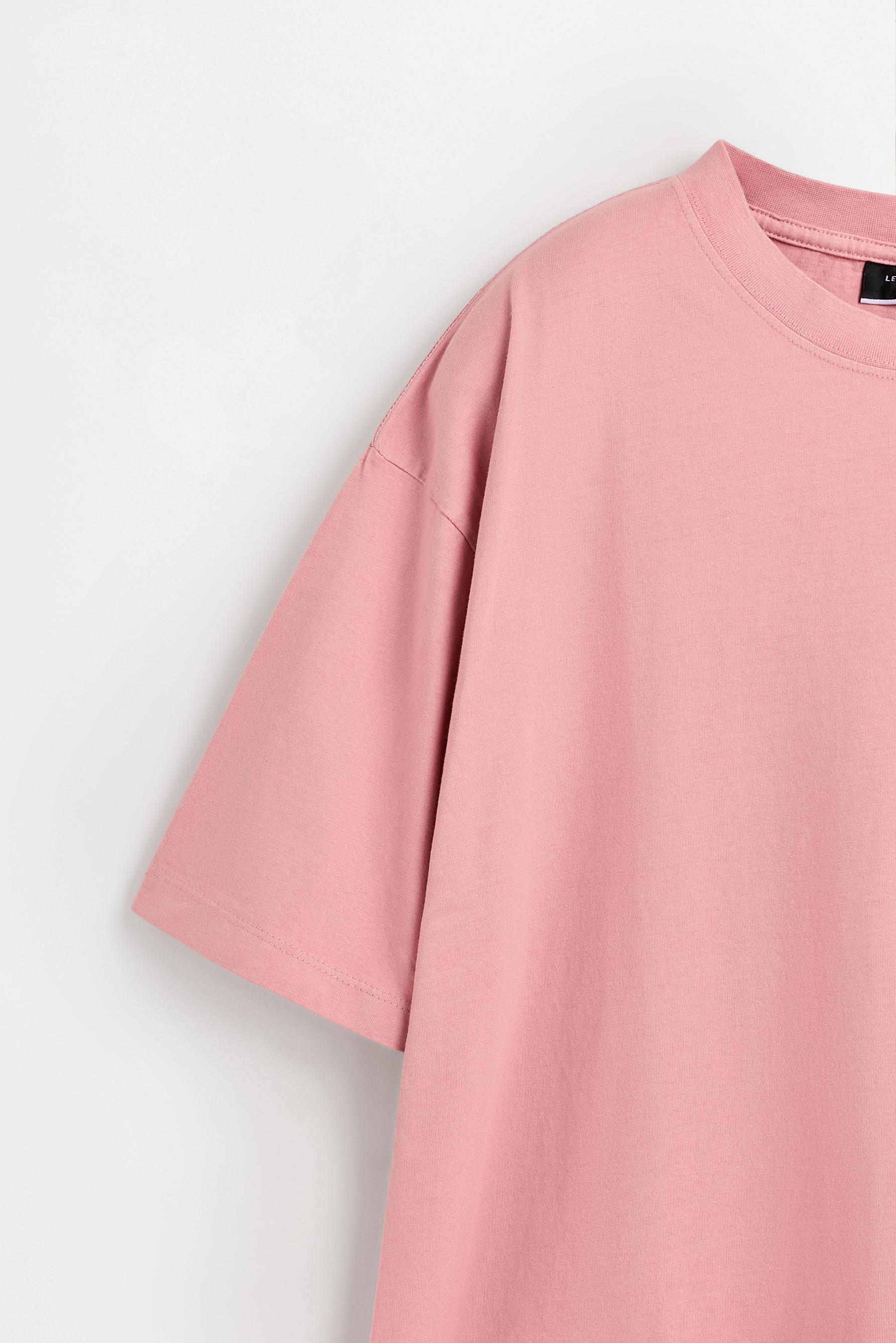 Faded-effect T-shirt — PINK