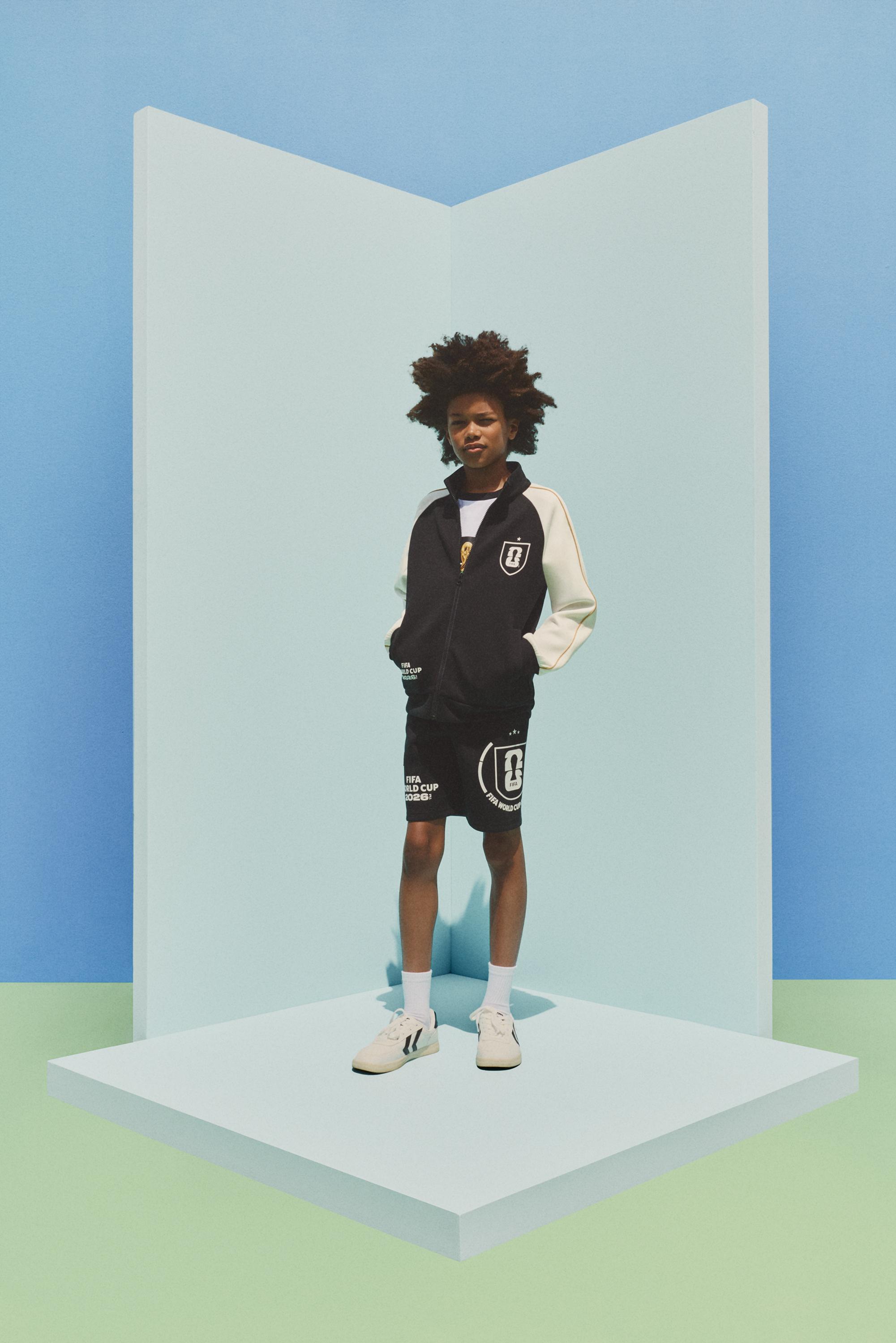 Kids' FIFA World Cup 2026 Bermuda Shorts — BLACK