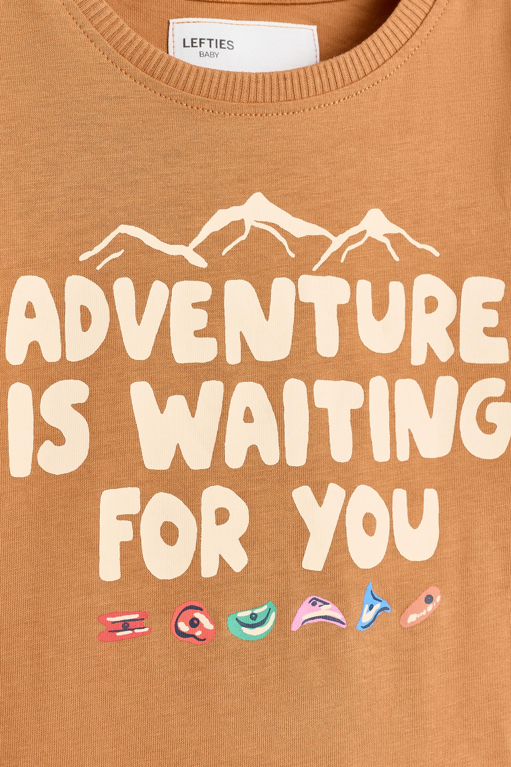 Printed T-shirt and Bermuda shorts set — PUMPKIN