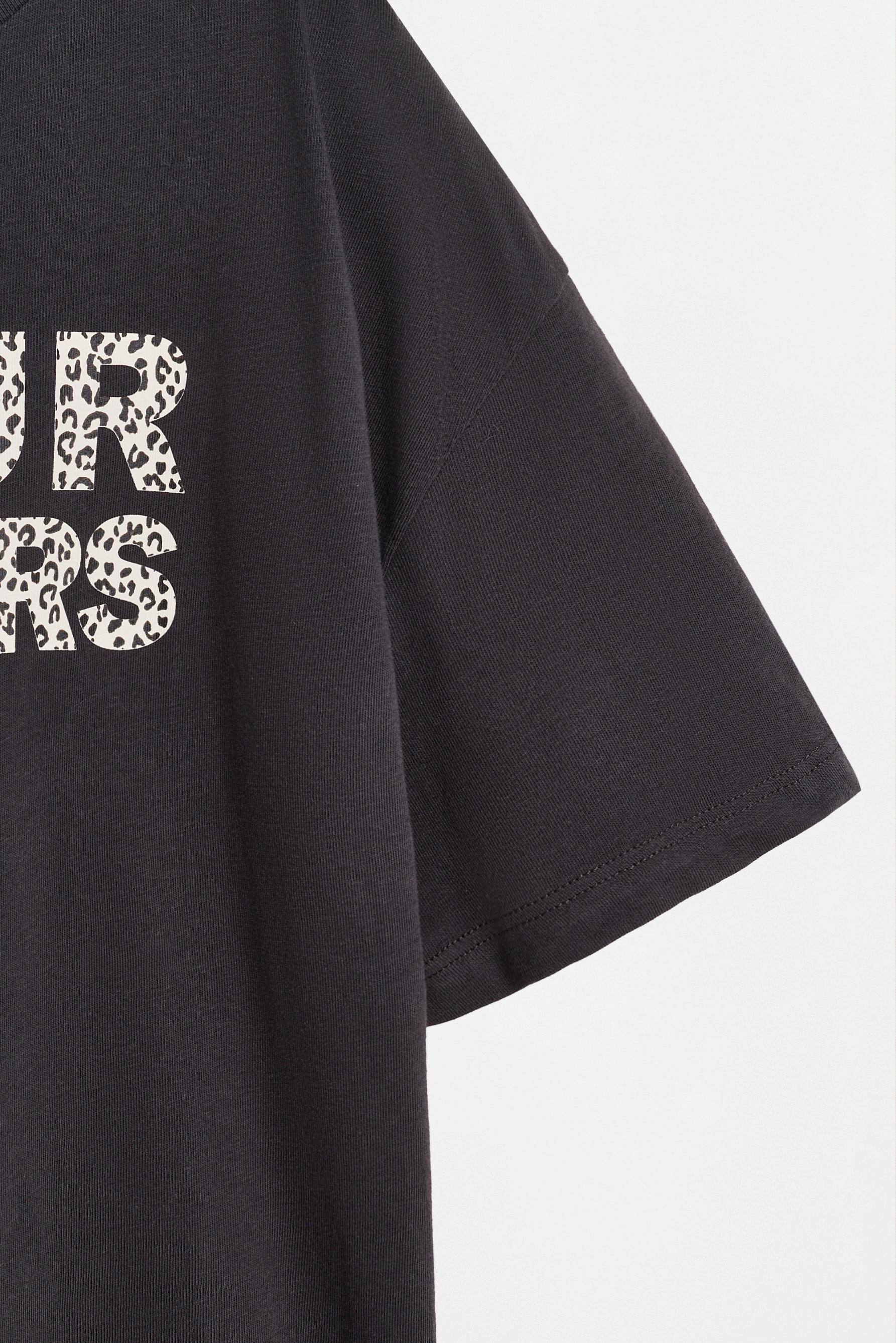 Printed T-shirt — ANTHRACITE GREY