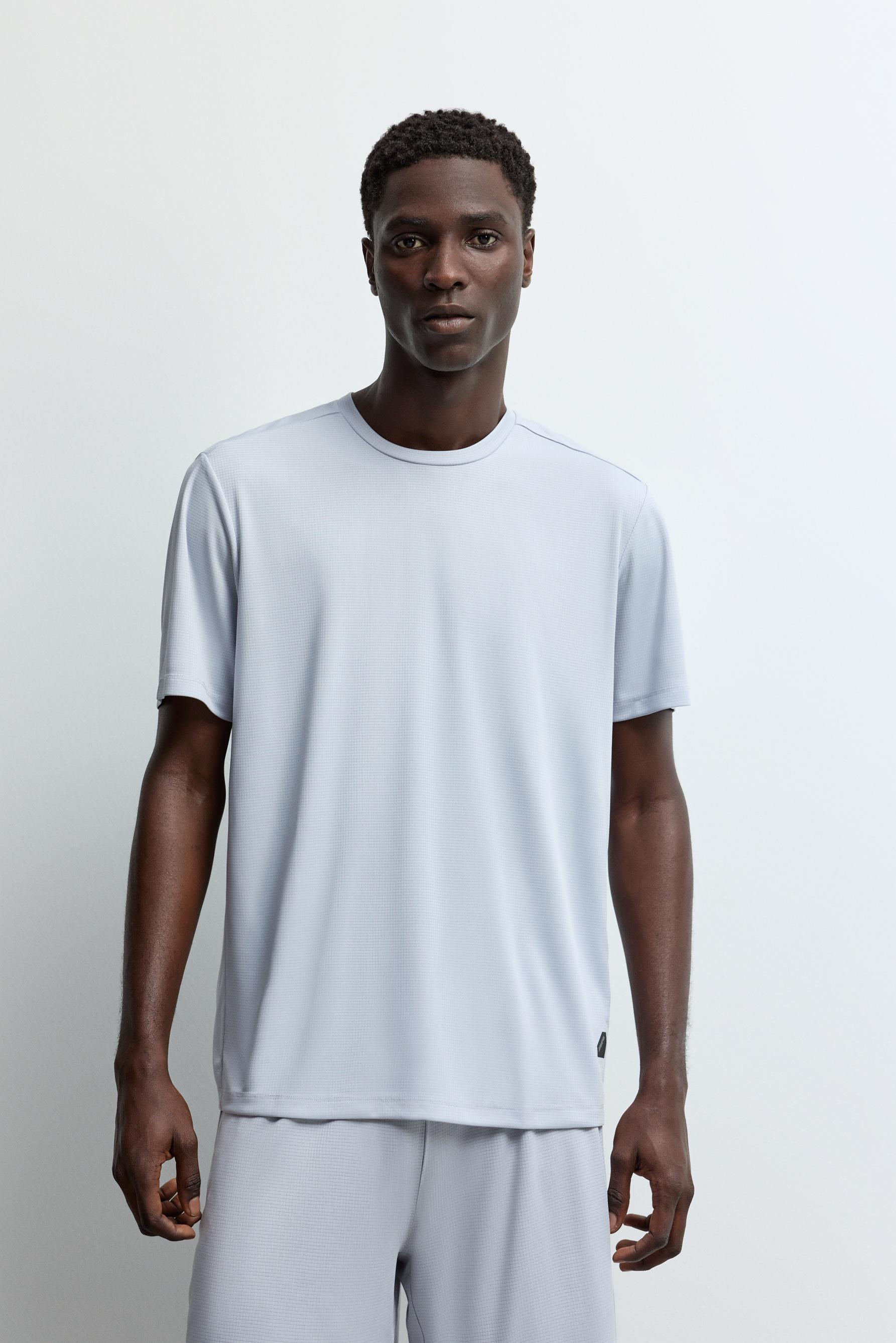 Sports T-shirt — DARK GREY MARL
