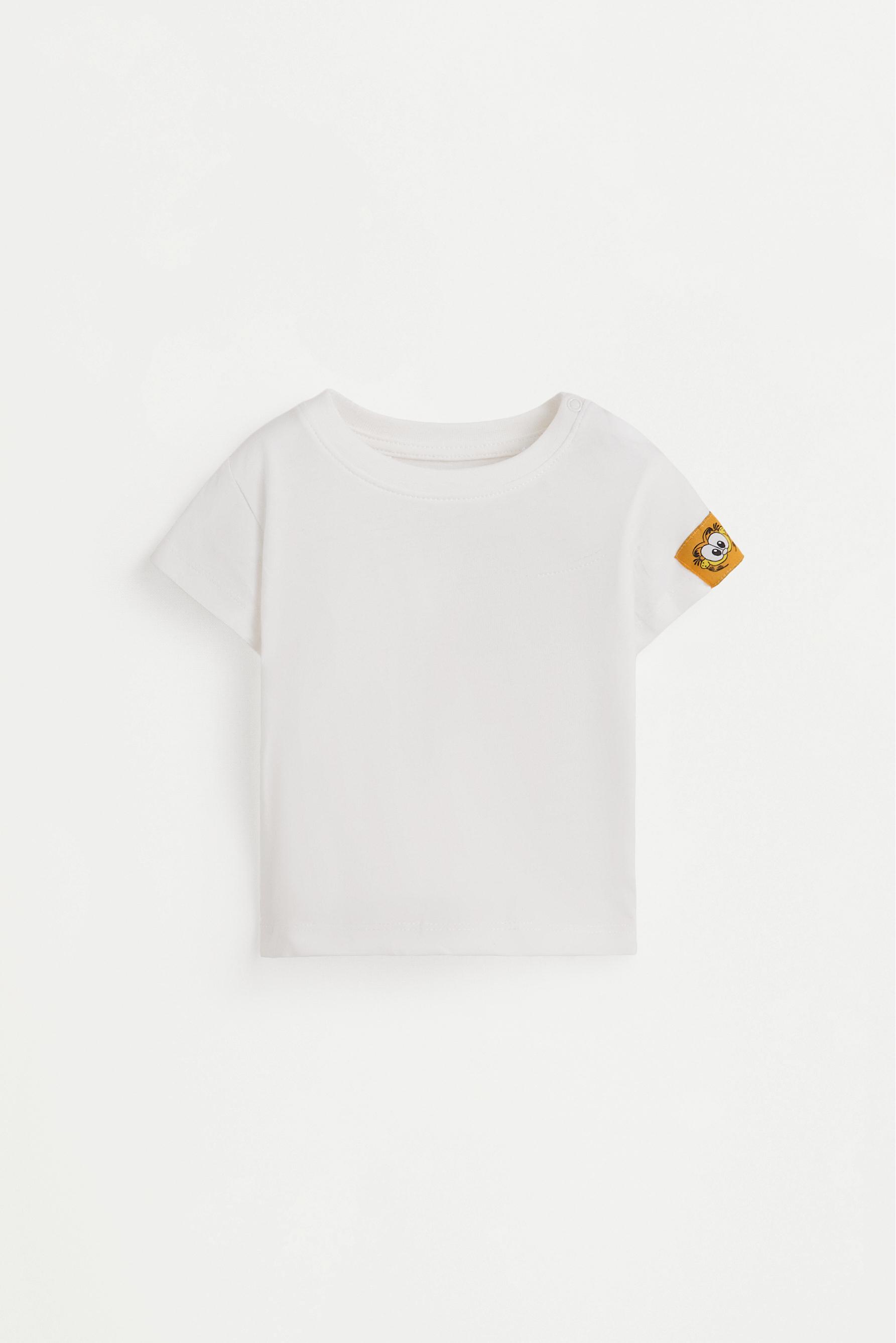 Garfield ©Nickelodeon T-shirt and overall set — GREY MARL