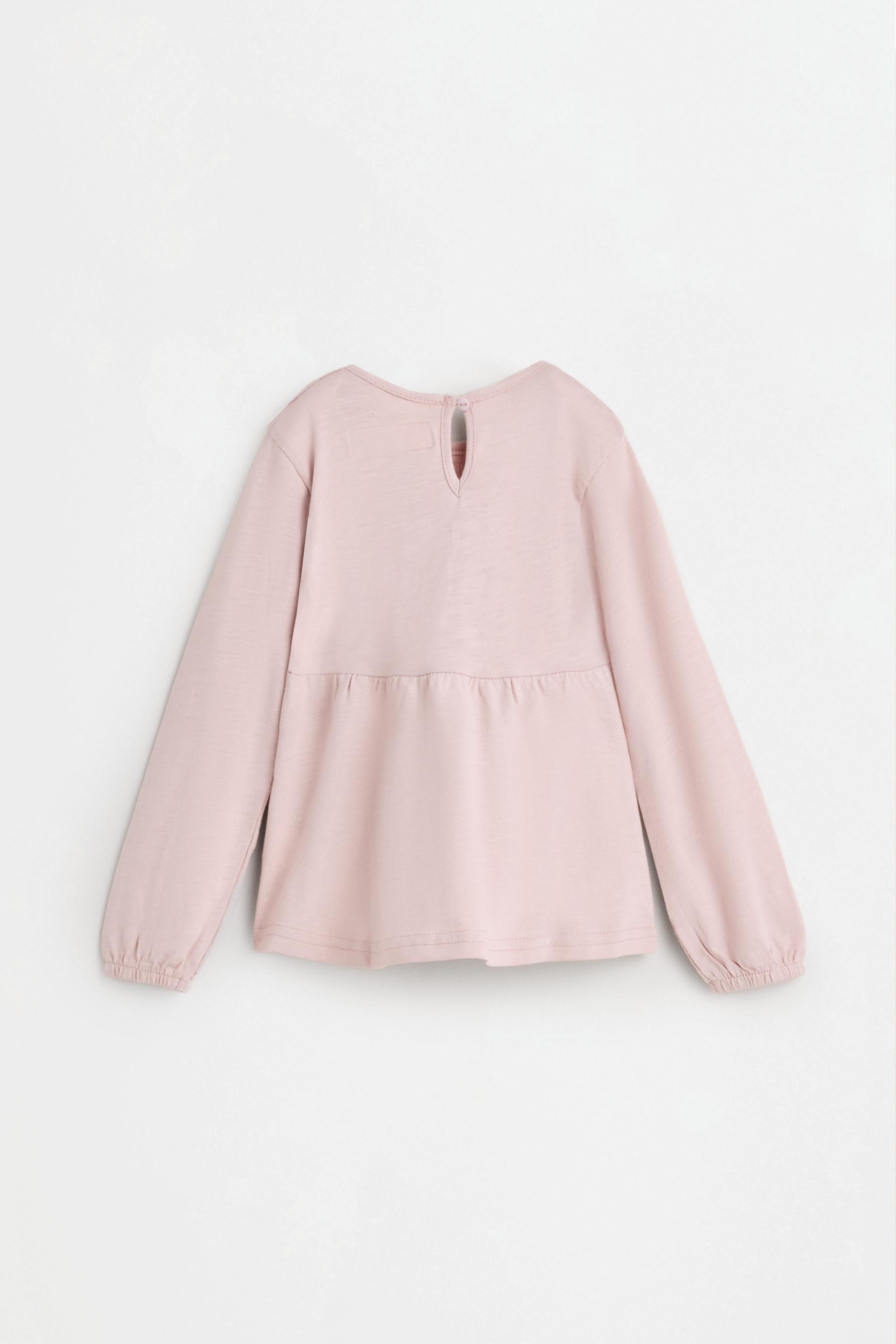 Smocked T-shirt — PINK