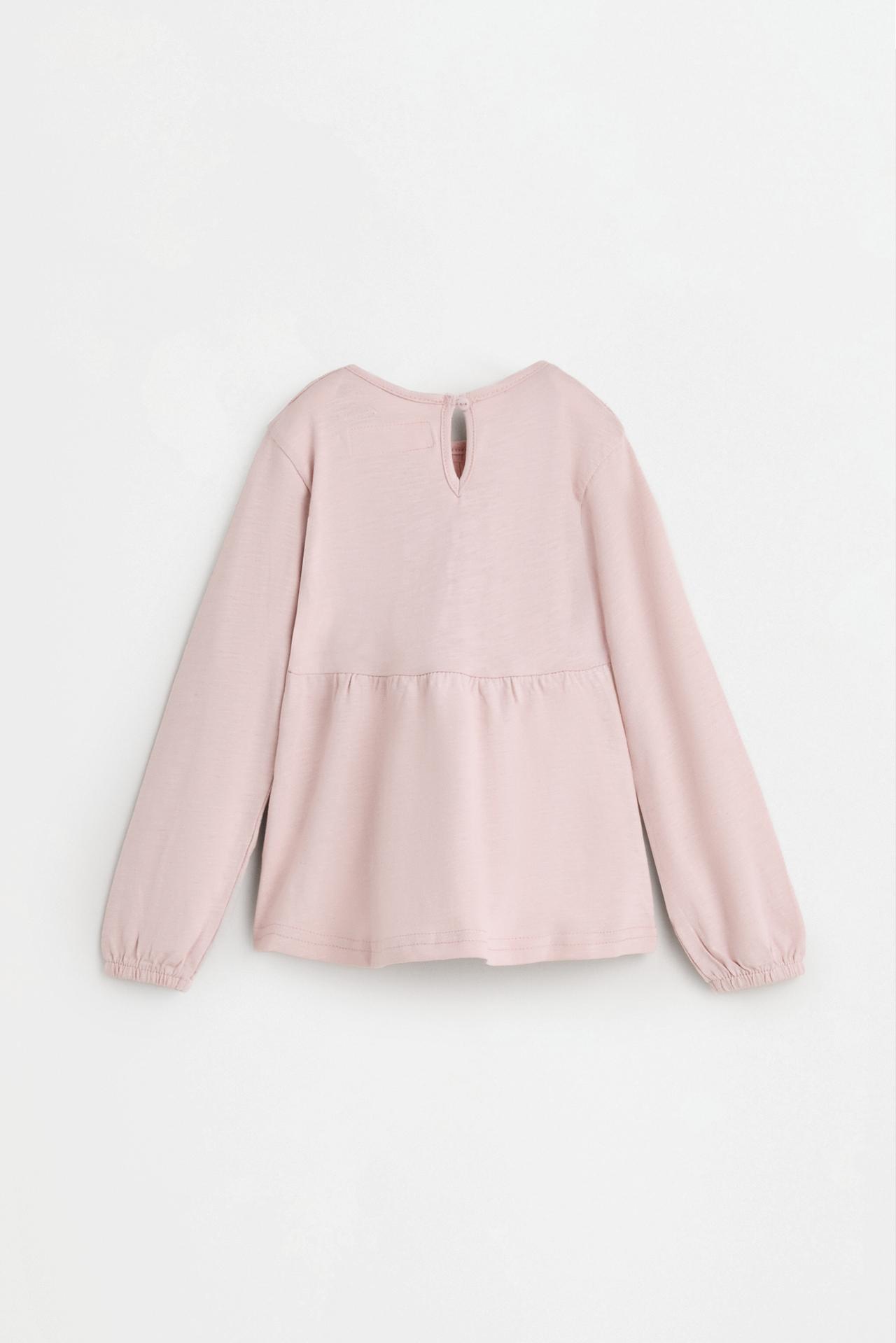Smocked T-shirt — PINK