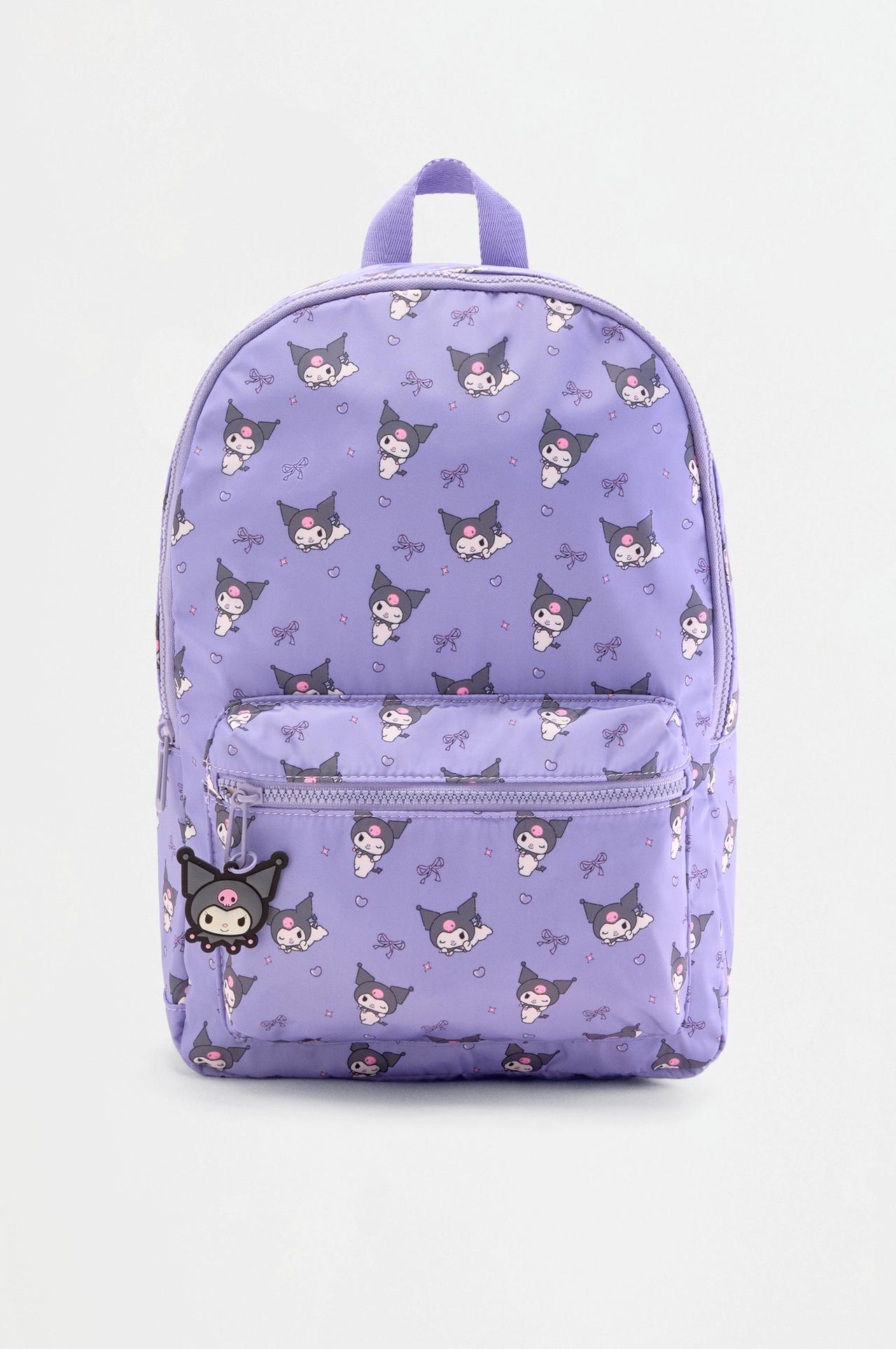 Kuromi ©SANRIO Backpack — Tan