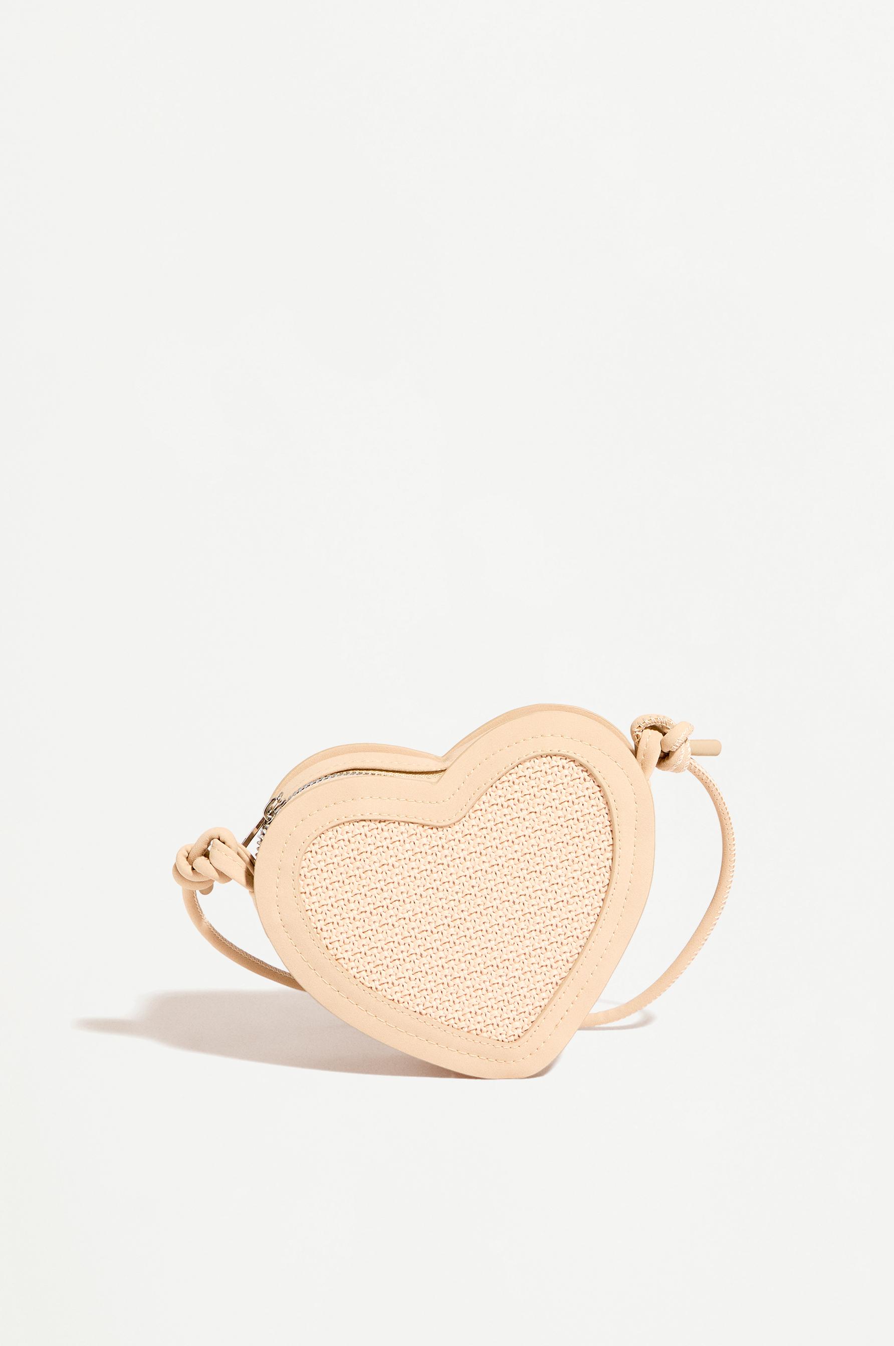 BANDOLERA CORAZON EFECTO RAFIA