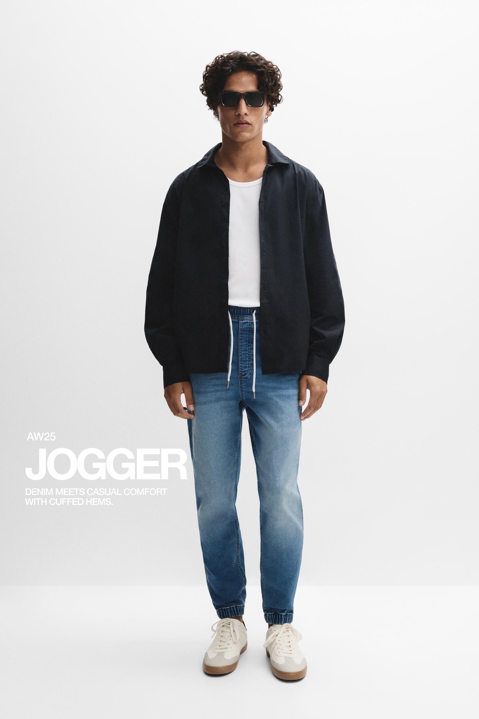 Jogger jeans — SKY BLUE