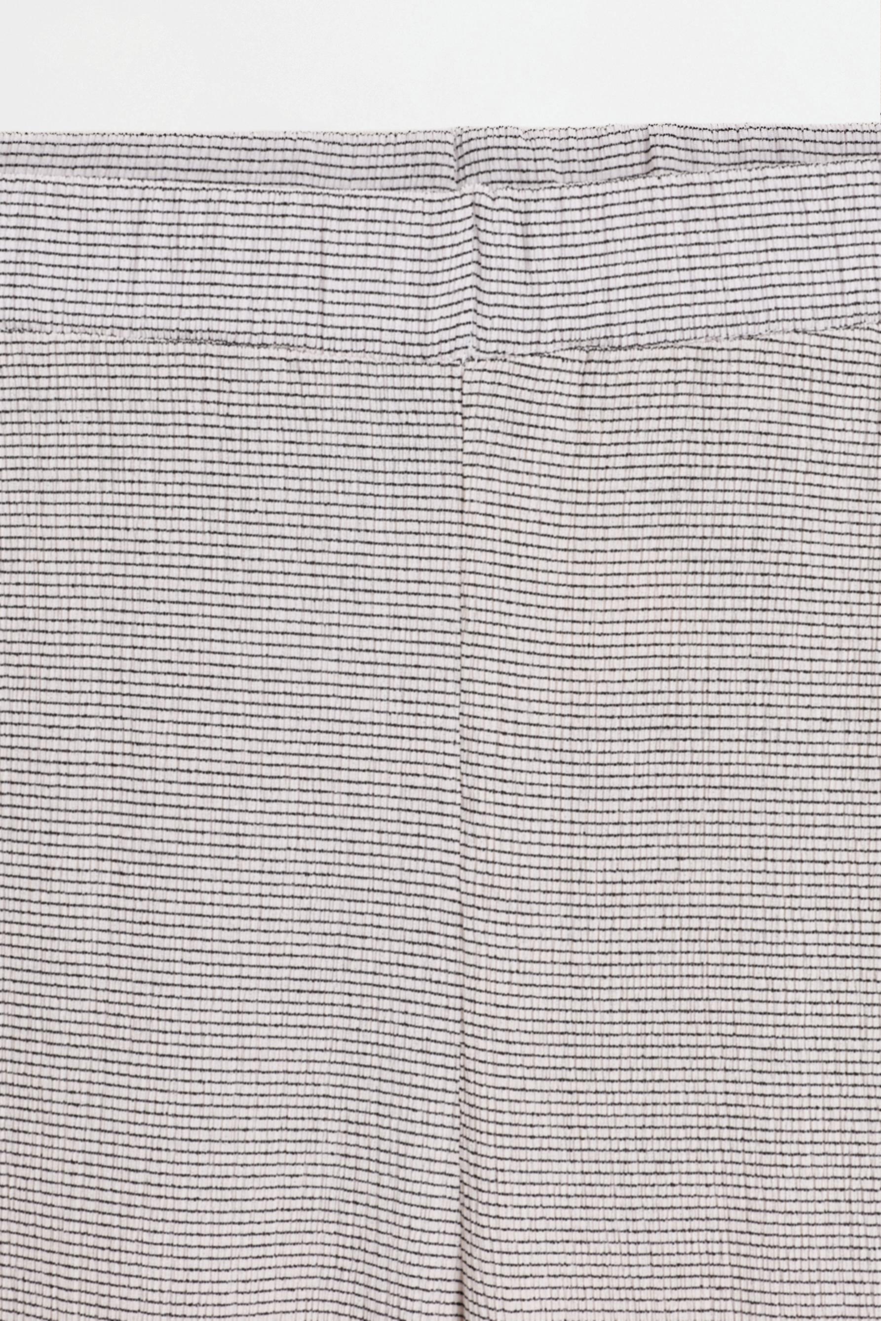 Crepe sarouel trousers — OFF WHITE
