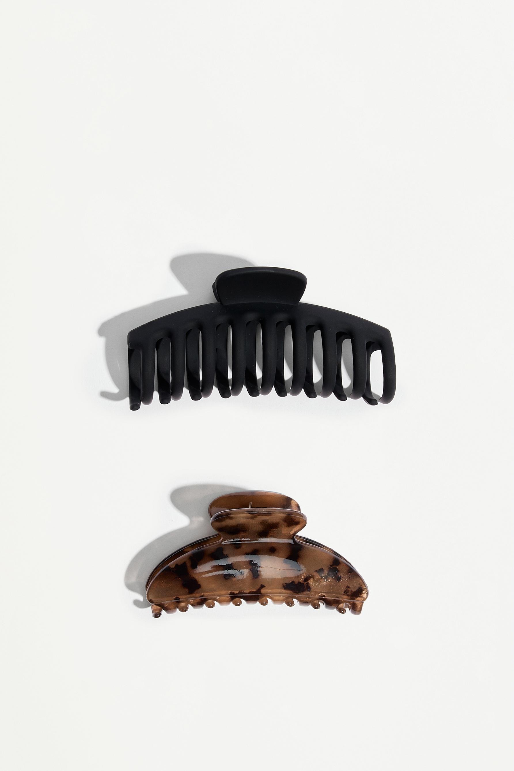 Pack of 2 assorted hair clips — VARIOUS
