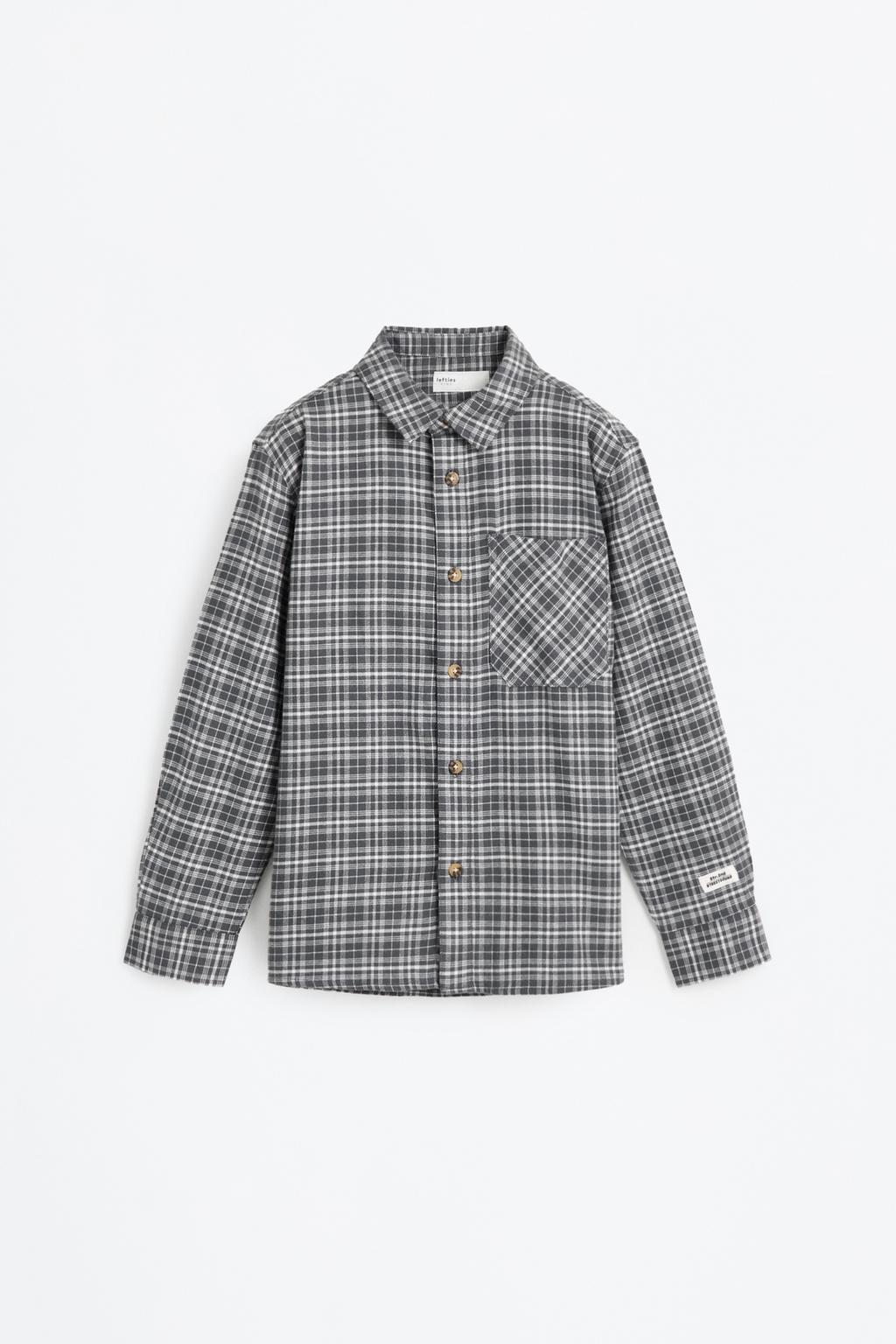 Plaid flannel shirt