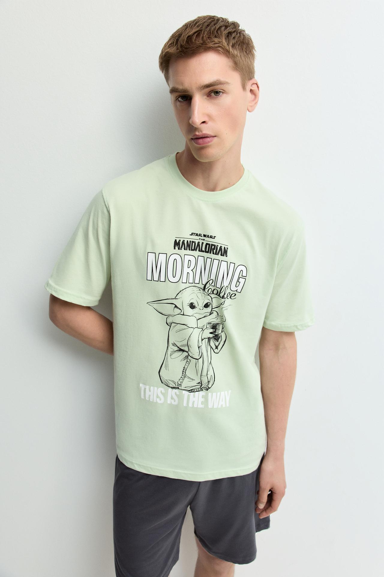 Mandalorian ©Disney short pyjamas — GREEN