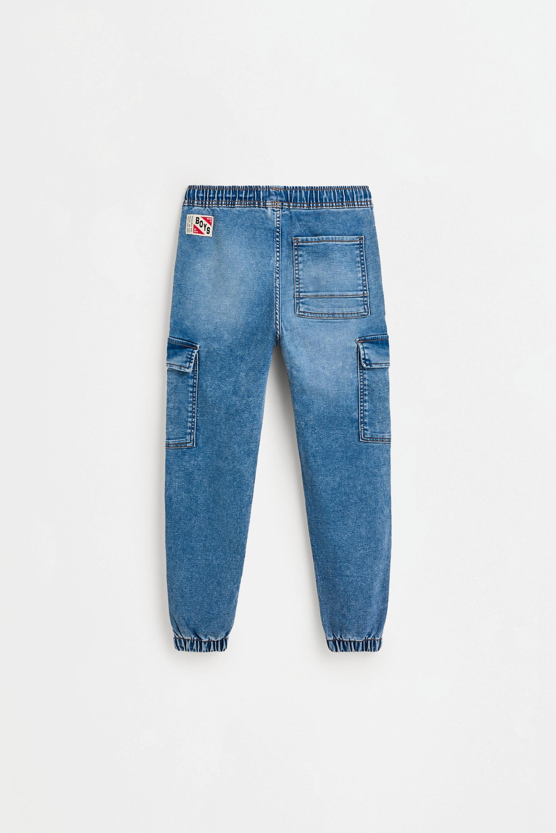 Cargo jogger jeans — INDIGO