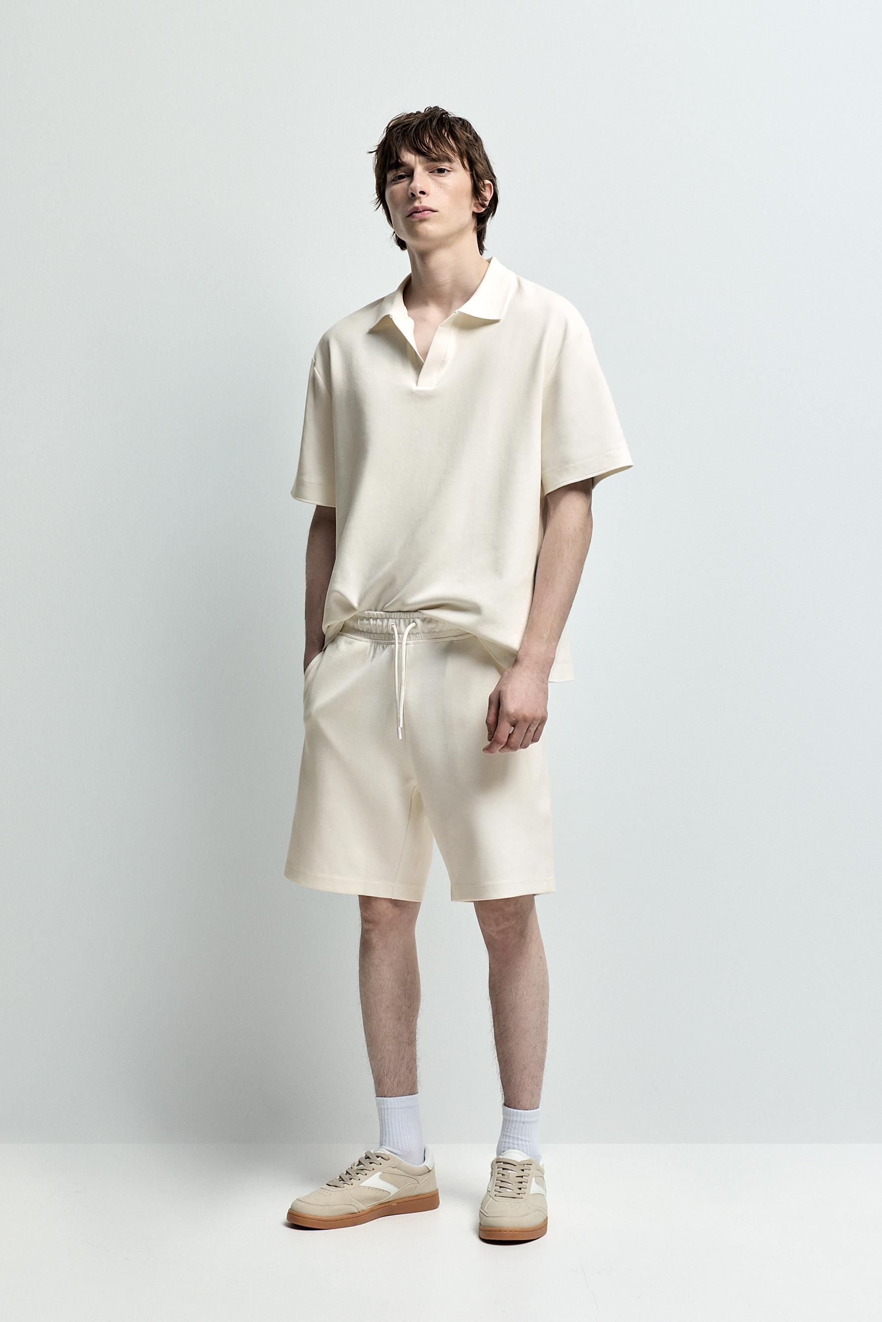 Interlock Bermuda shorts — OFF WHITE