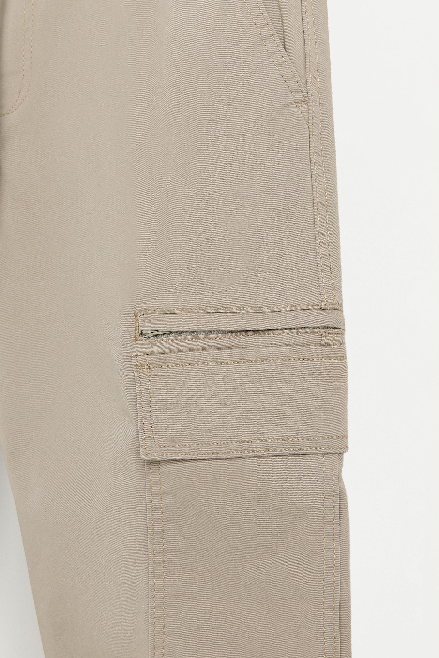 Cargo jogger trousers — KHAKI