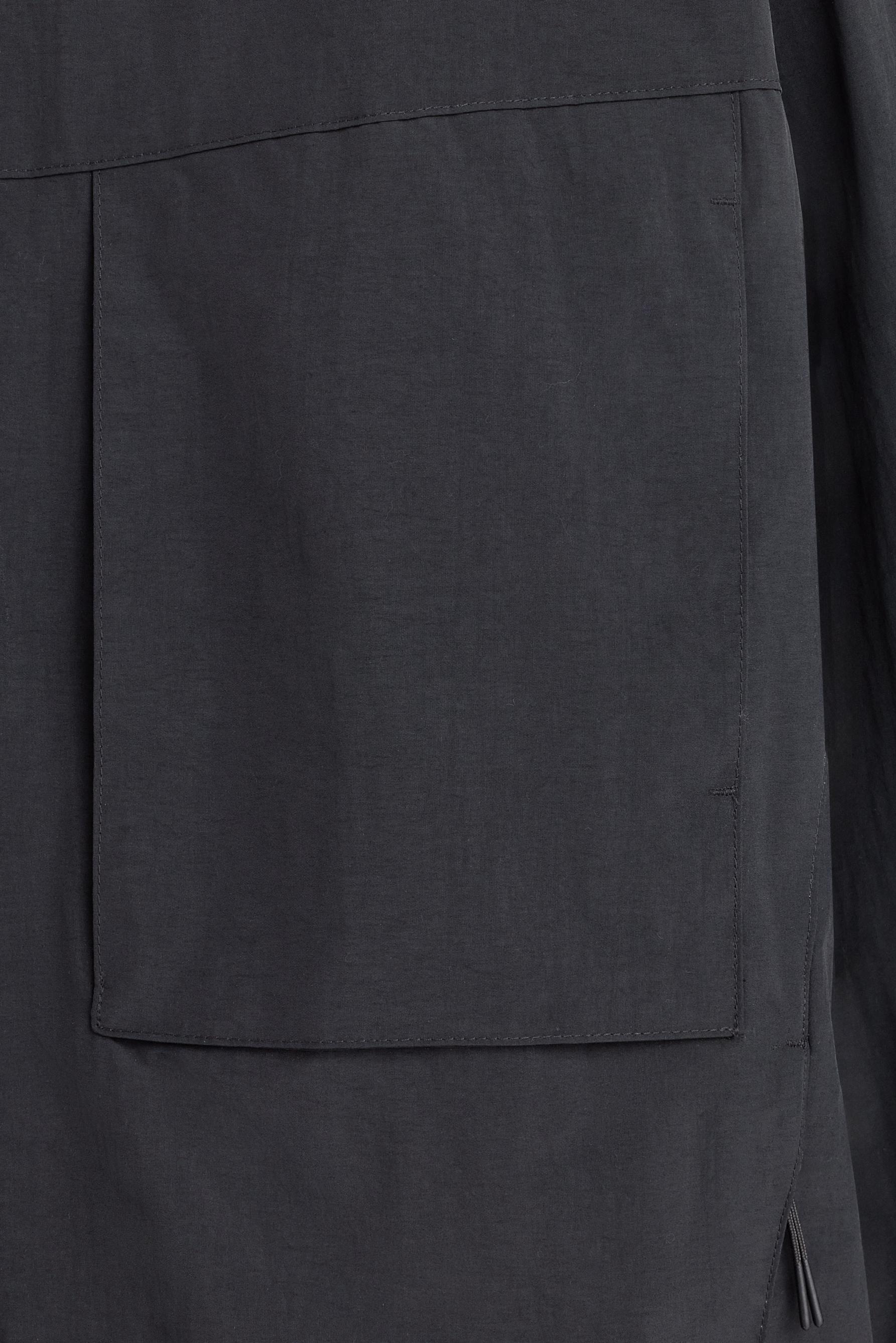 Windbreaker jacket — BLACK