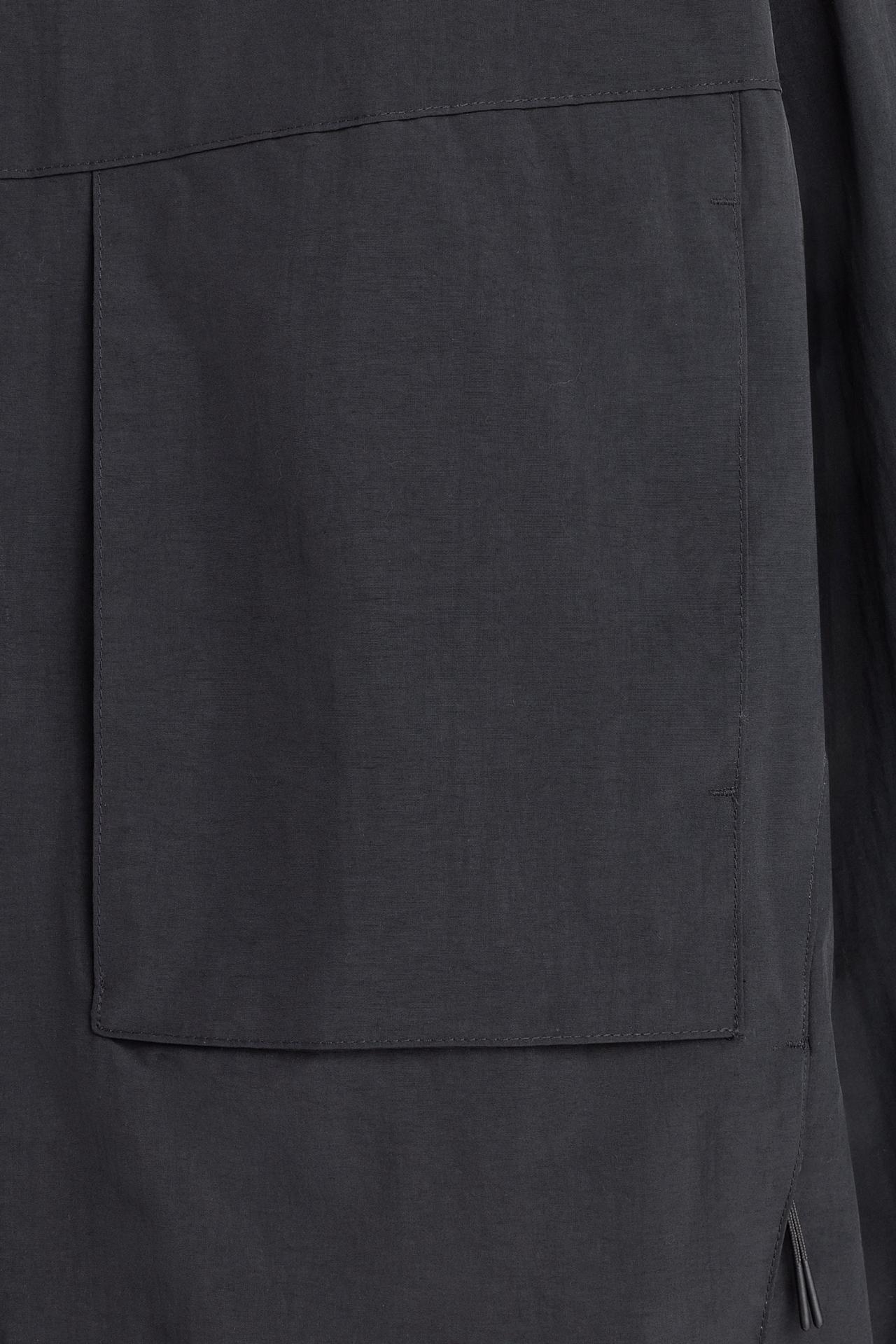 Windbreaker jacket — BLACK