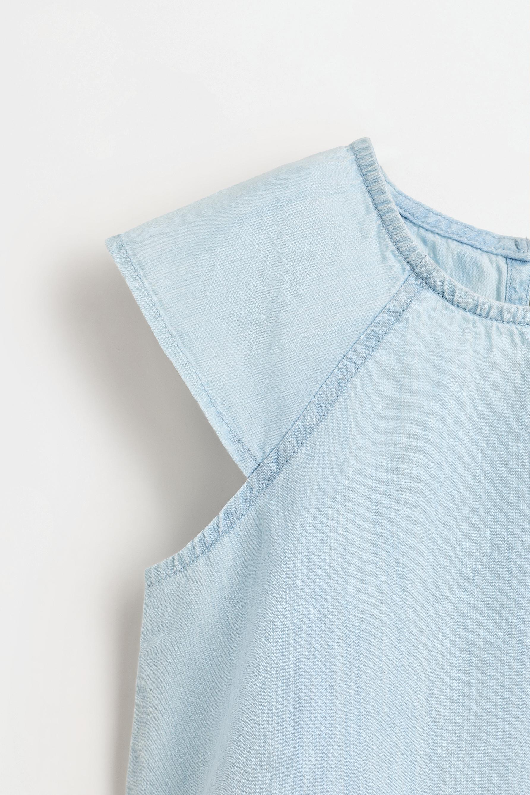 Denim top — FADED BLUE