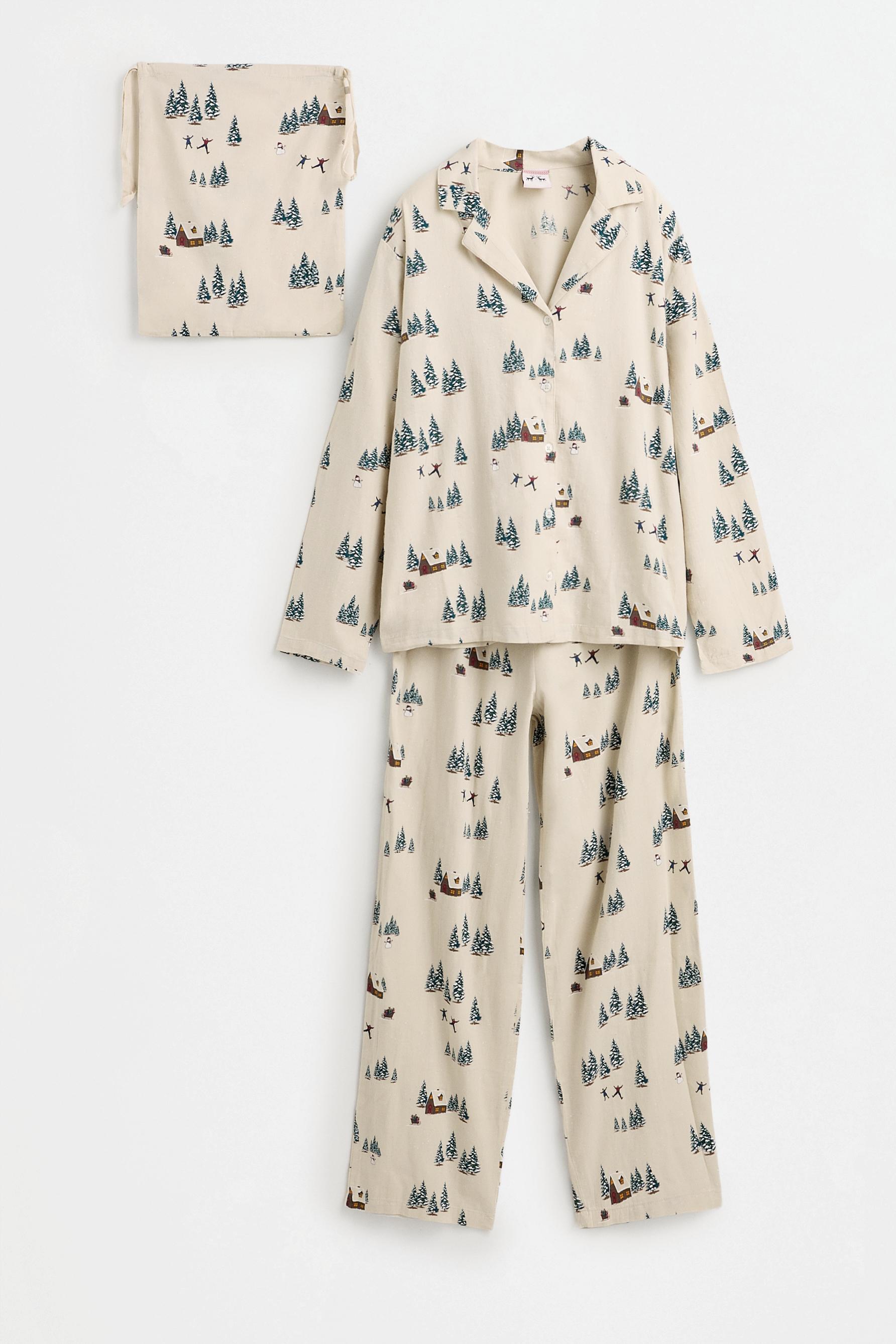 Hombre | Pijama camisero bosque
