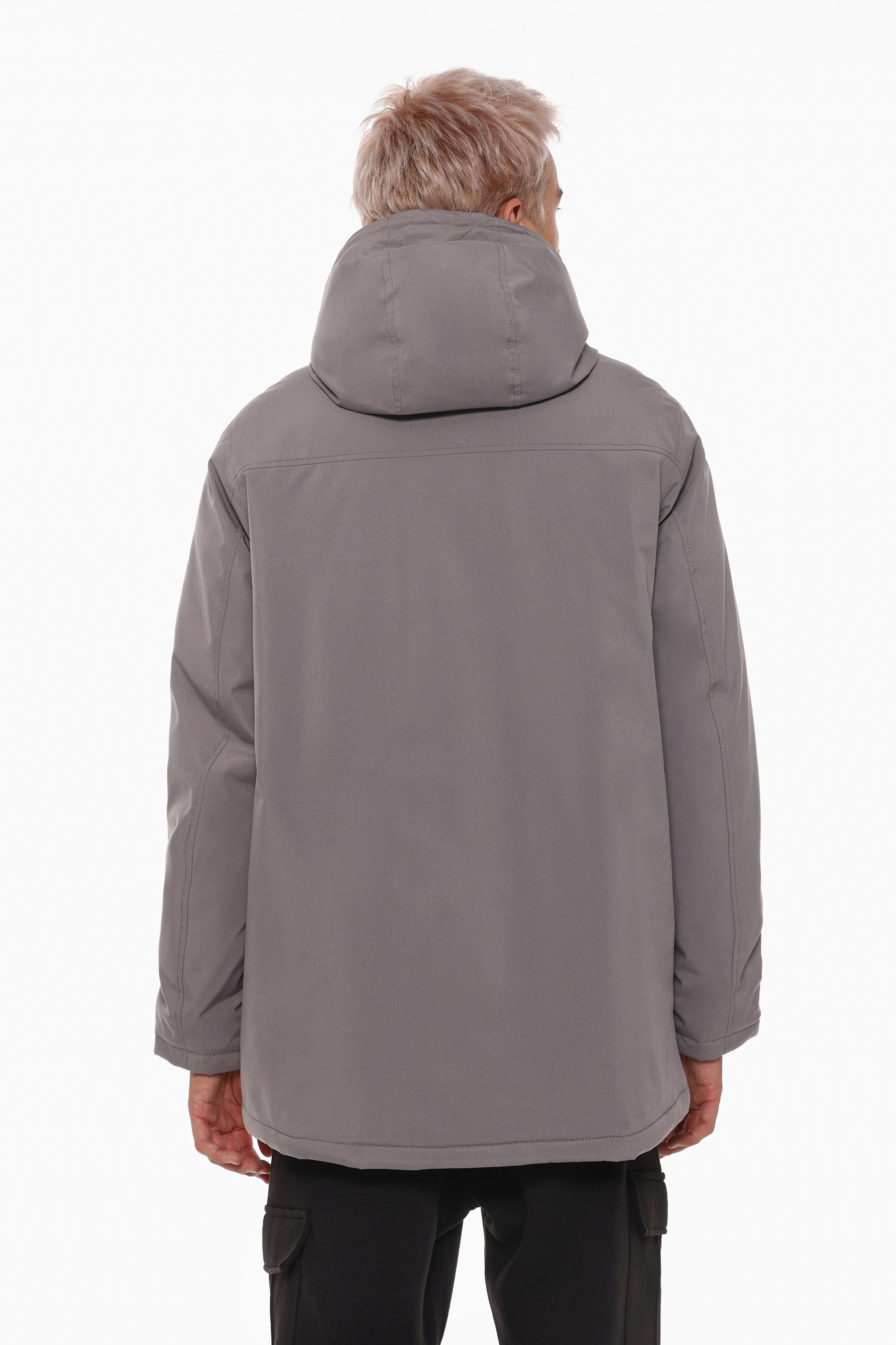 Sweatshirt parka on sale