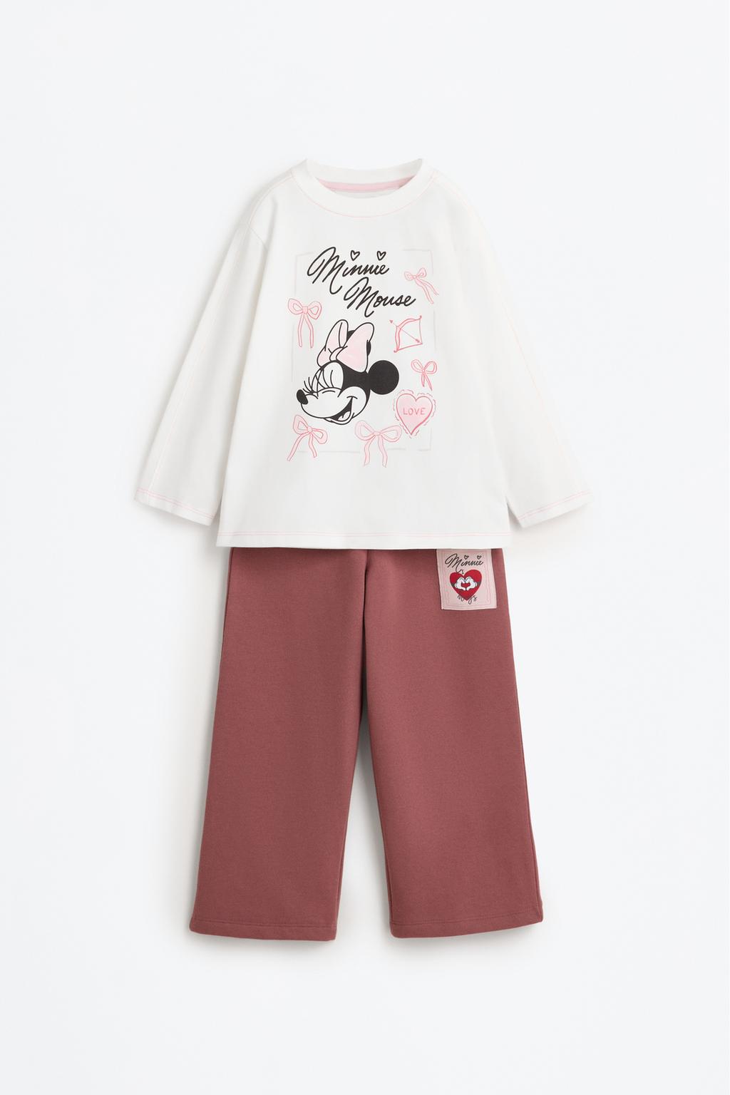 Minnie Mouse ©Disney T-shirt and wide-leg set