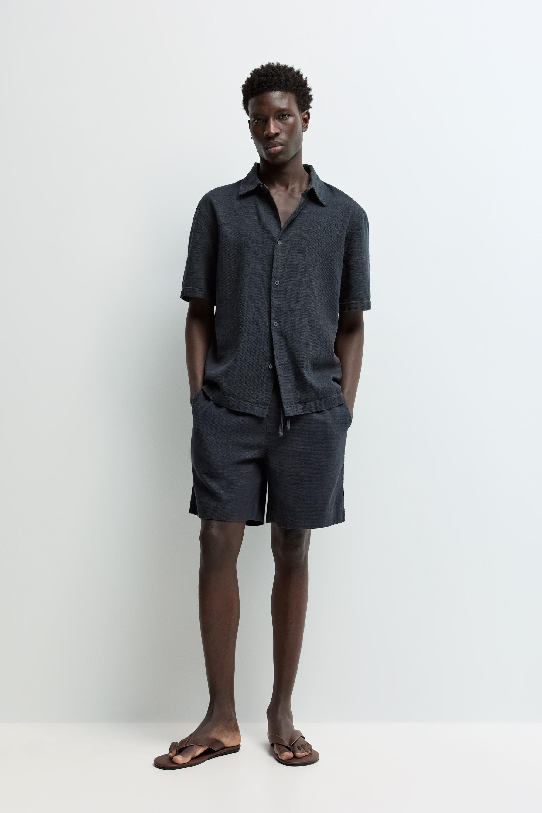 Bermuda jogger relaxed rústica