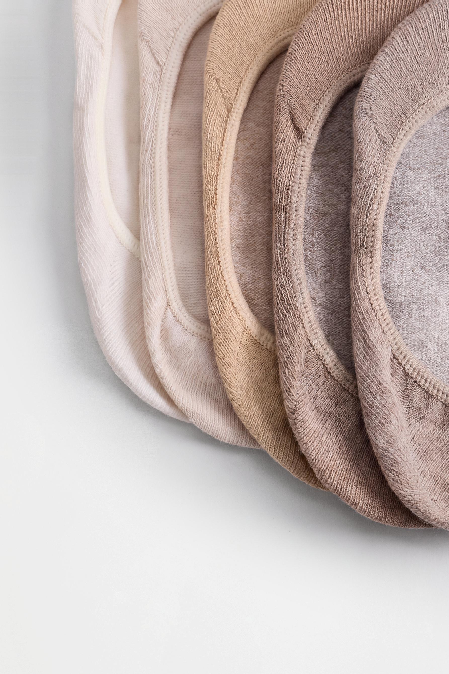 No-Show Socks (5-Pack) — SAND