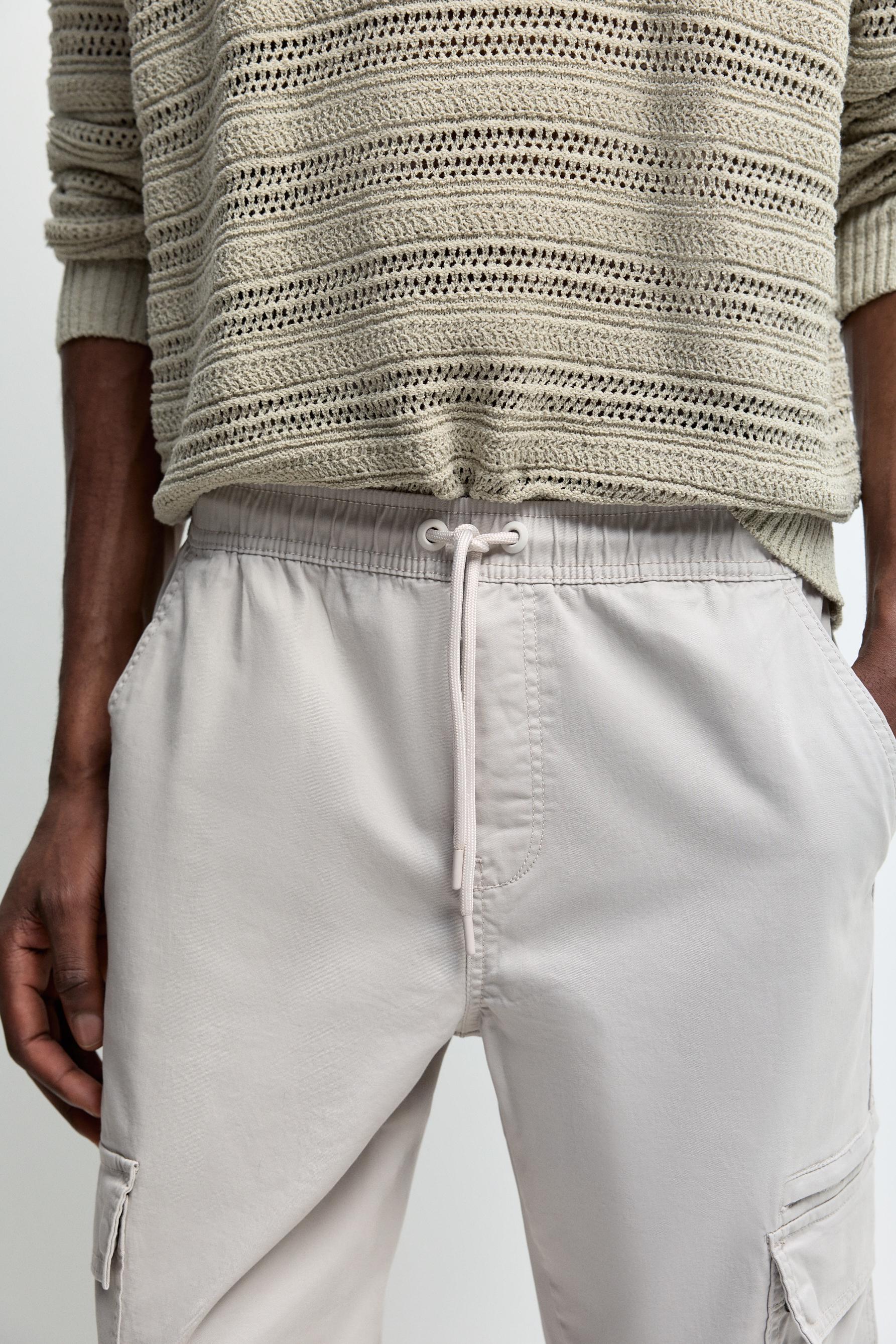 Cargo jogger trousers — GREY
