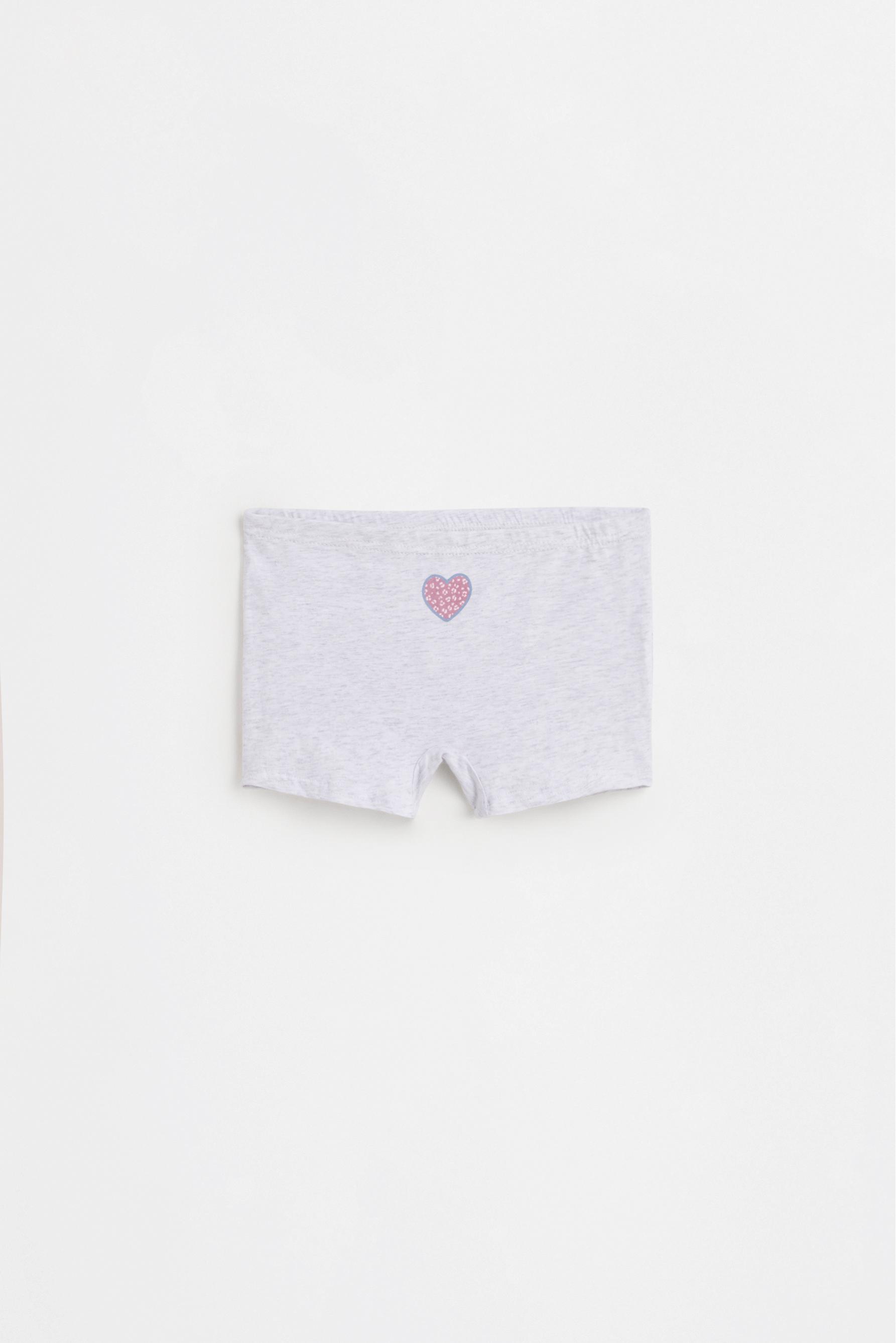 Printed boxer briefs (5-pack) — GREY MARL