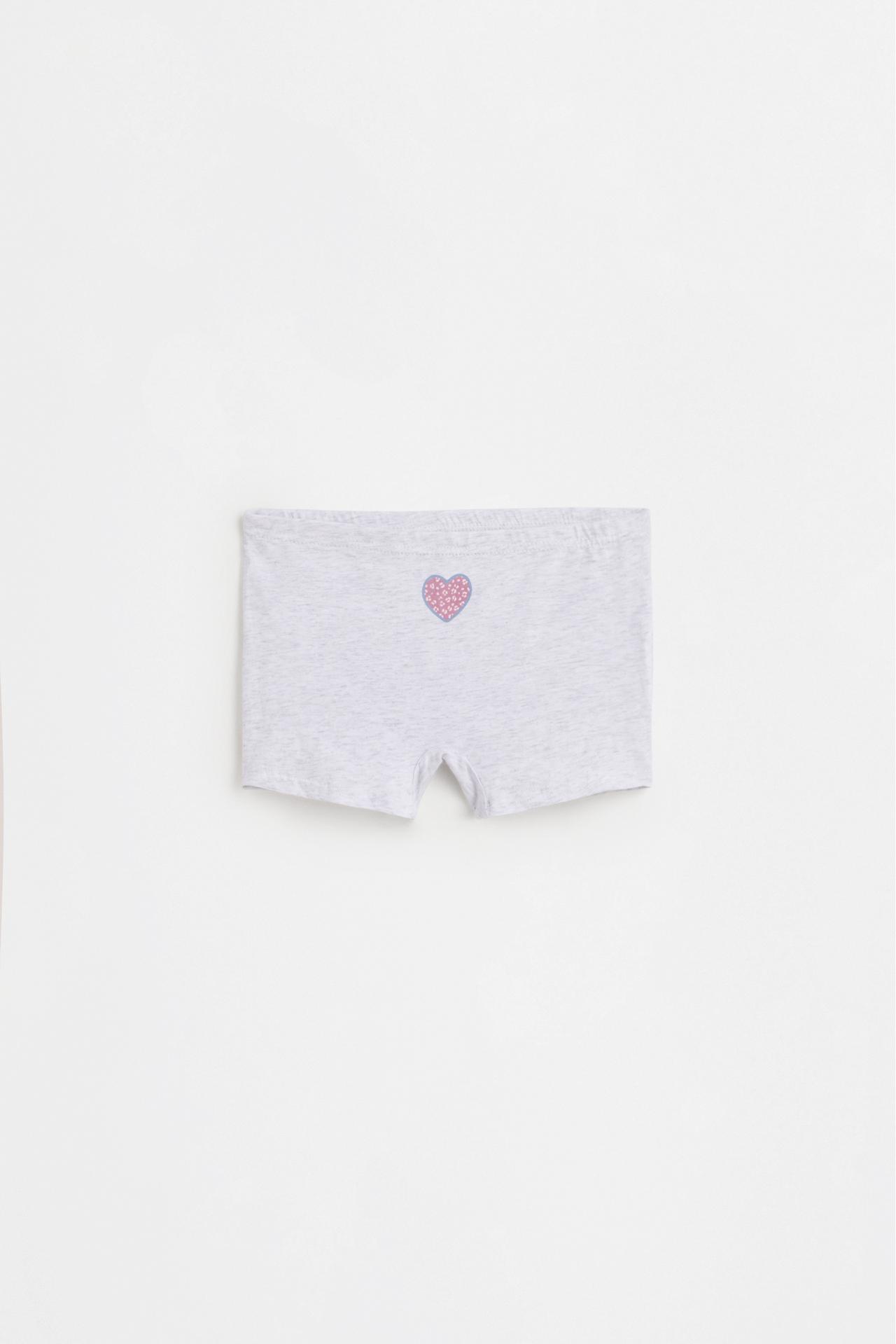 Printed boxer briefs (5-pack) — GREY MARL