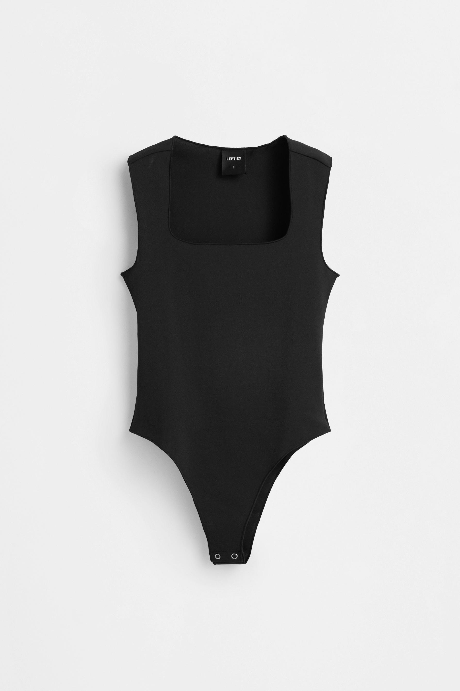Shapewear bodysuit — BLACK