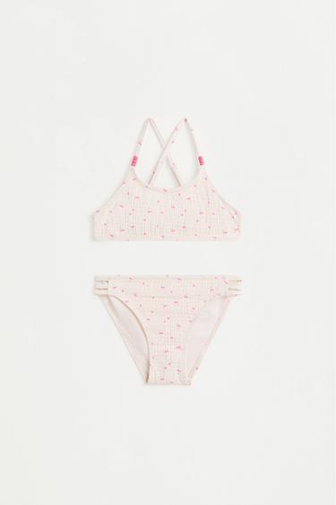 Cherry print bikini — ECRU 1