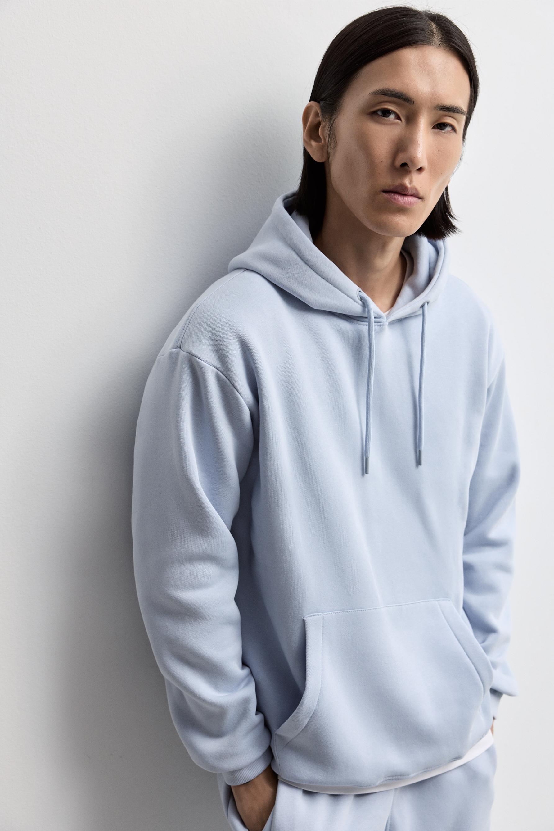 Basic hoodie — SKY BLUE
