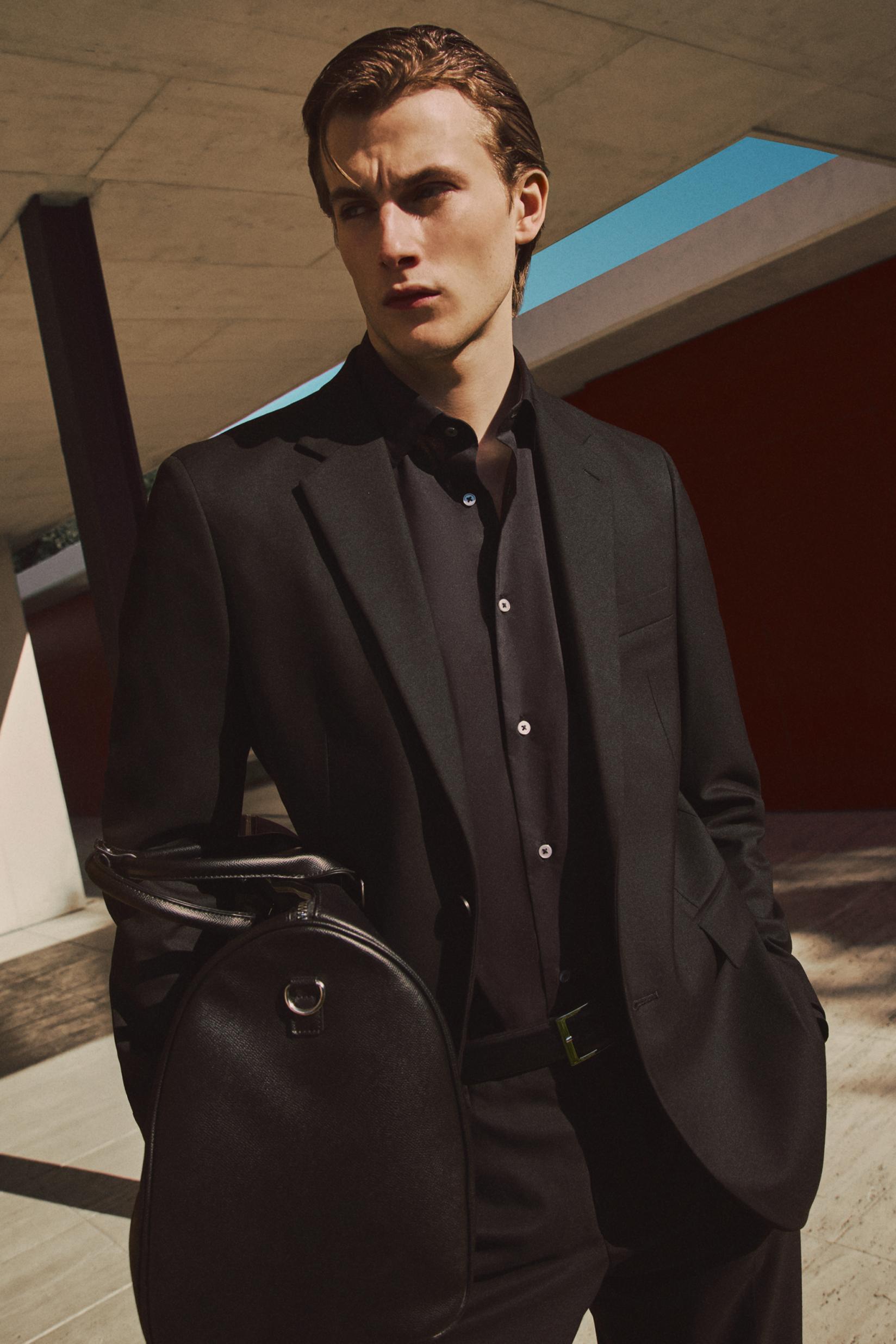 Tailored shirt — BLACK