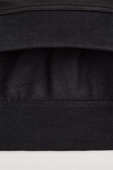 Hooded sweatshirt — BLACK 4