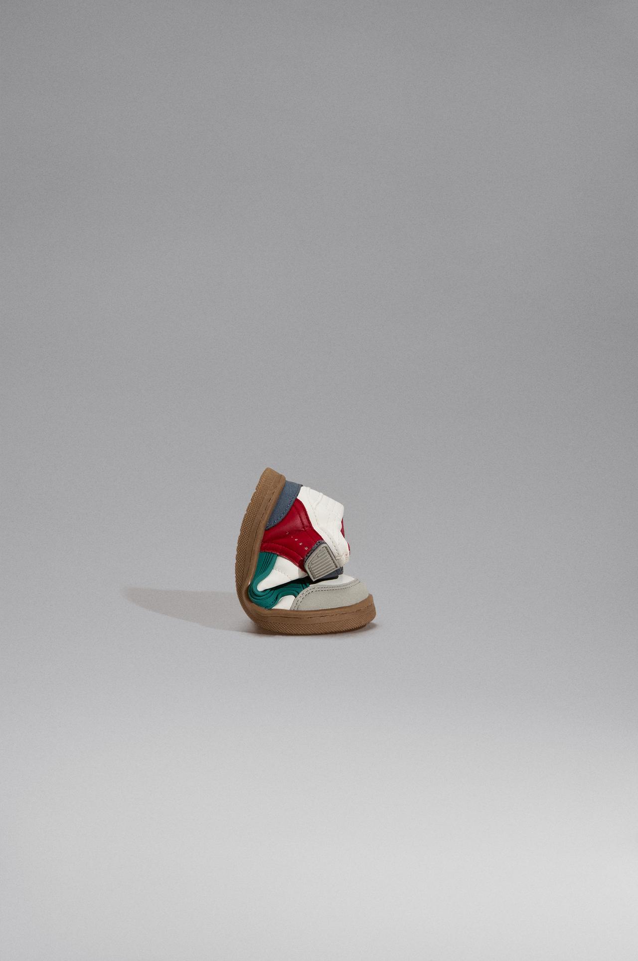 High-top sneaker — WHITE