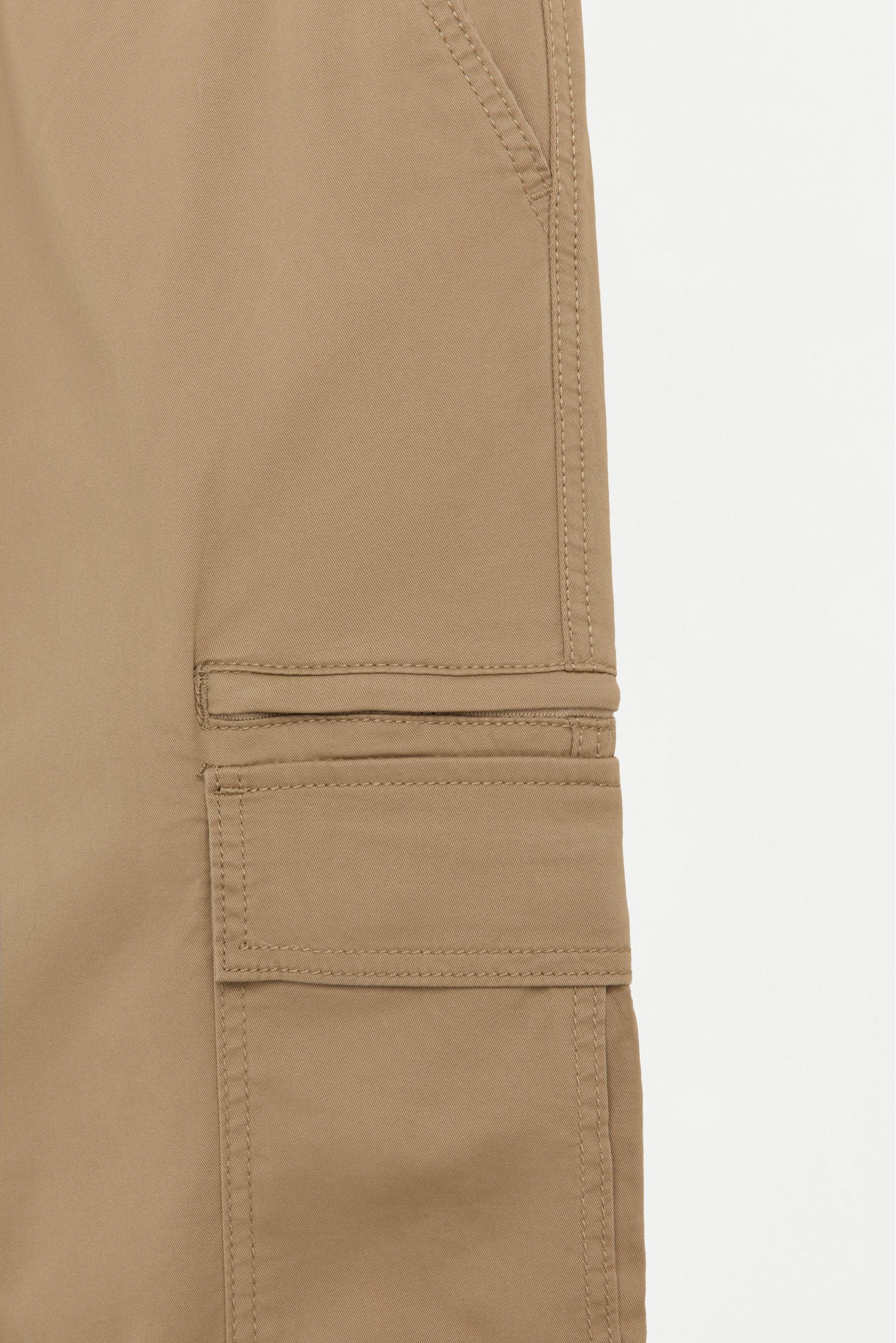 Cargo jogger trousers — DARK OCHRE