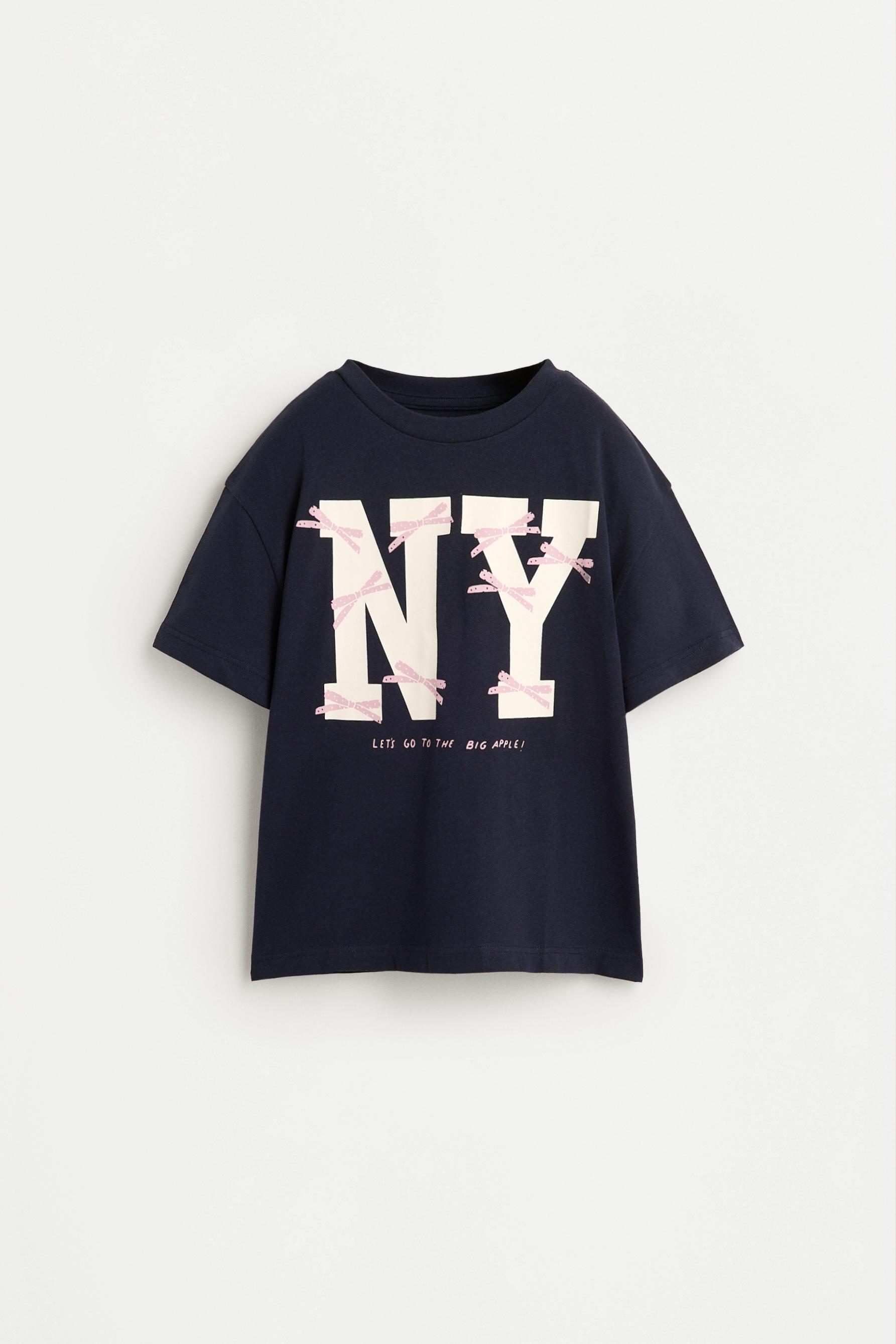 4-pack of printed T-shirts — PALE MAUVE