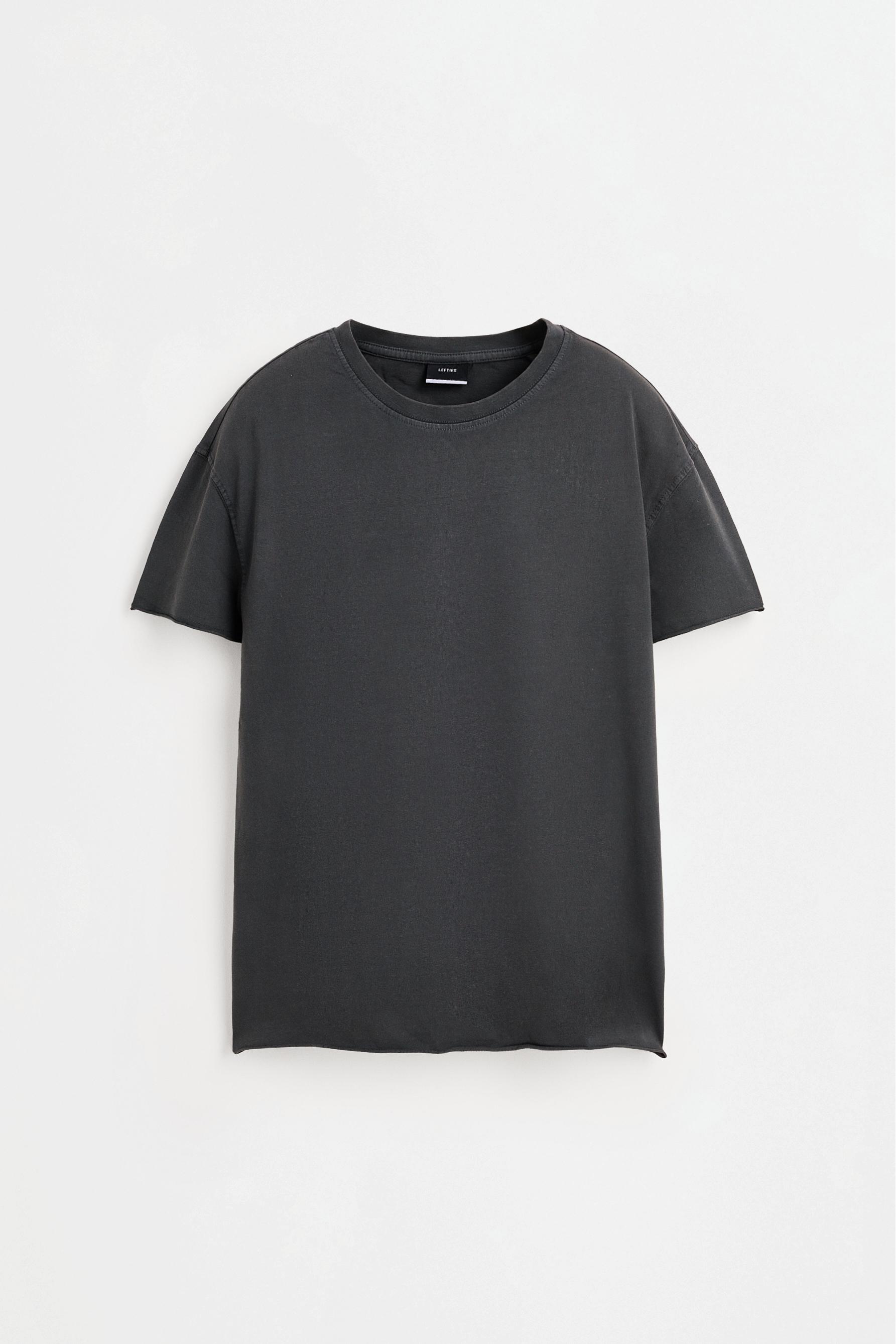 Frayed hem T-shirt — LEAD