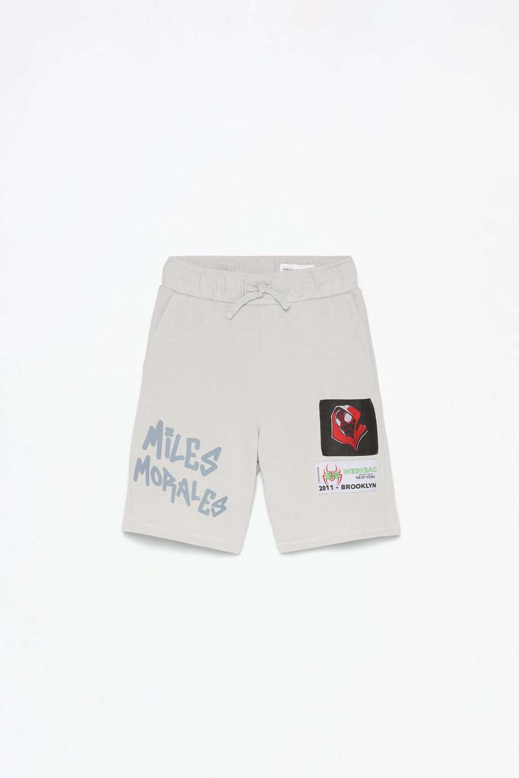 Spiderman ©Marvel graffiti plush Bermuda shorts