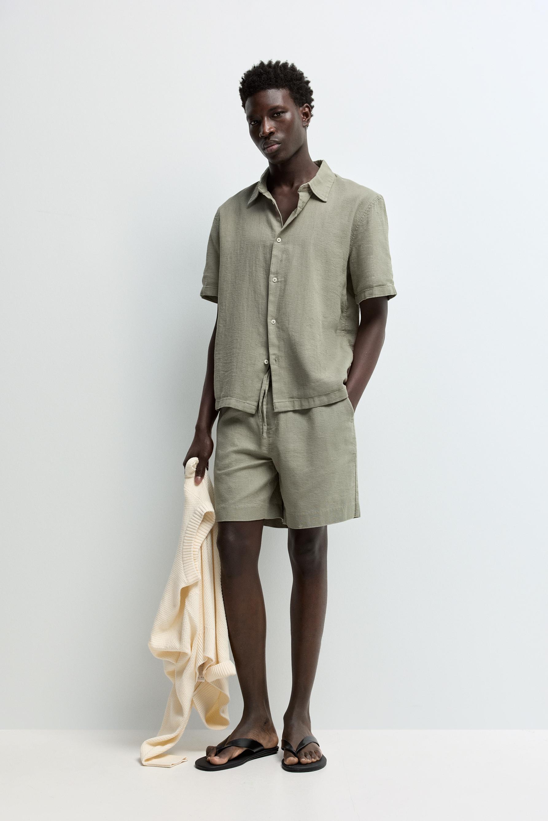 Bermuda jogger relaxed rústica