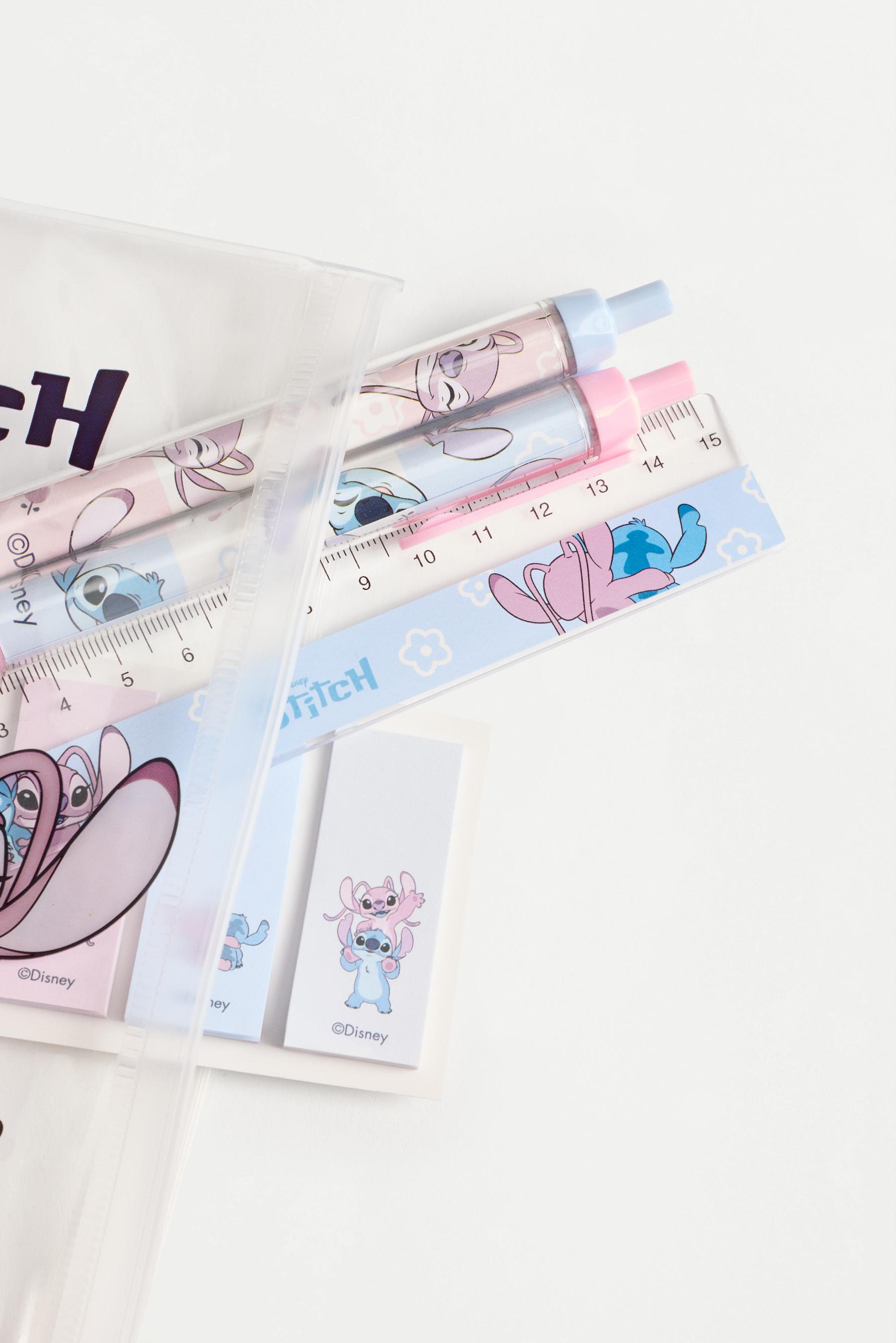 Stitch and Angel ©Disney school multiset — SKY BLUE