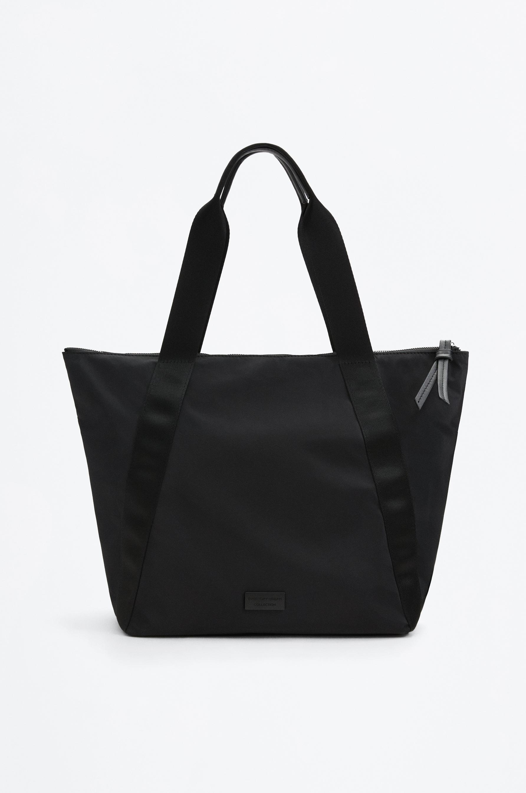 Urban shopper bag — BLACK