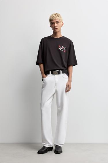 Printed T-shirt — BLACK 2