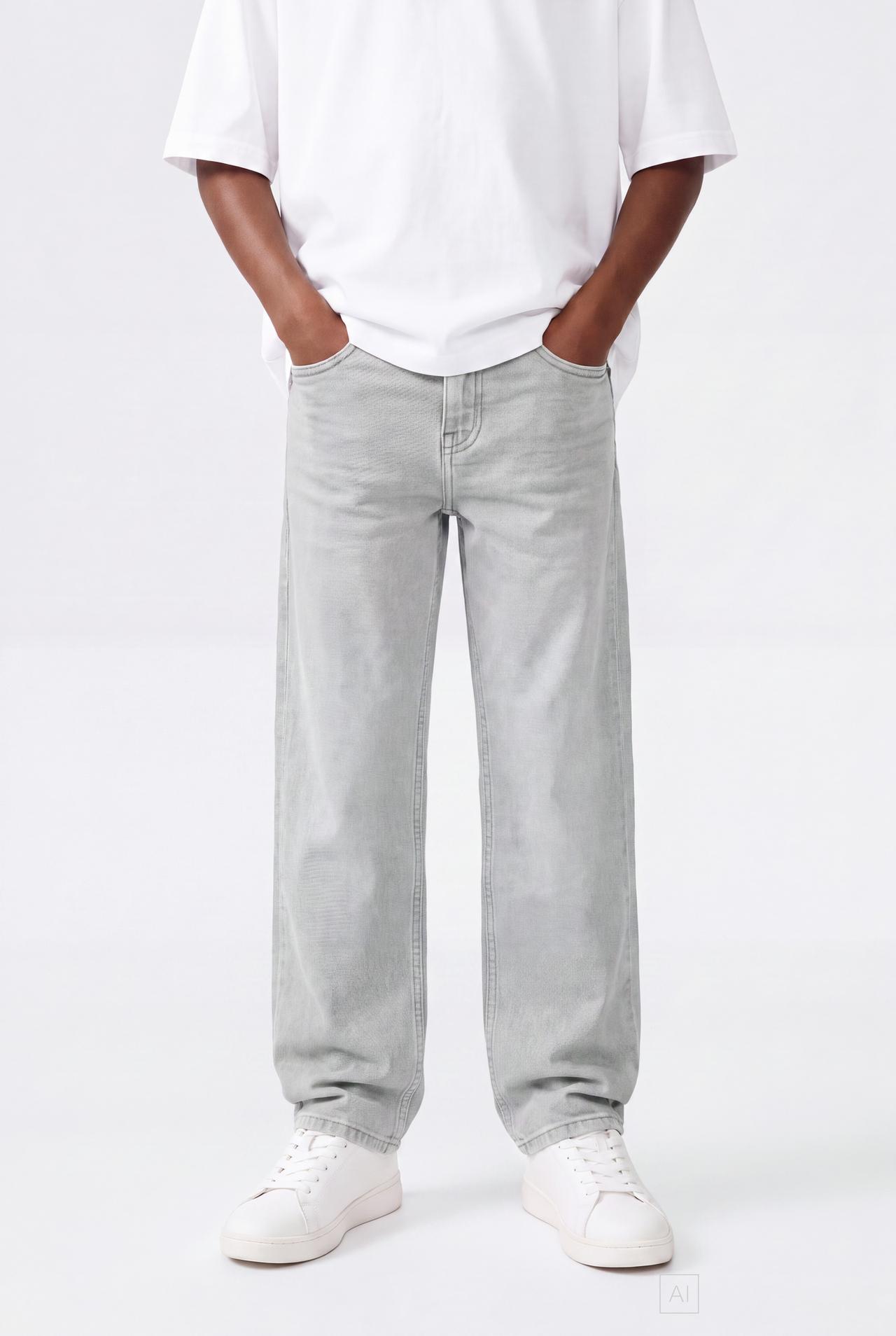 Comfort slim fit jeans — FADED SKY BLUE